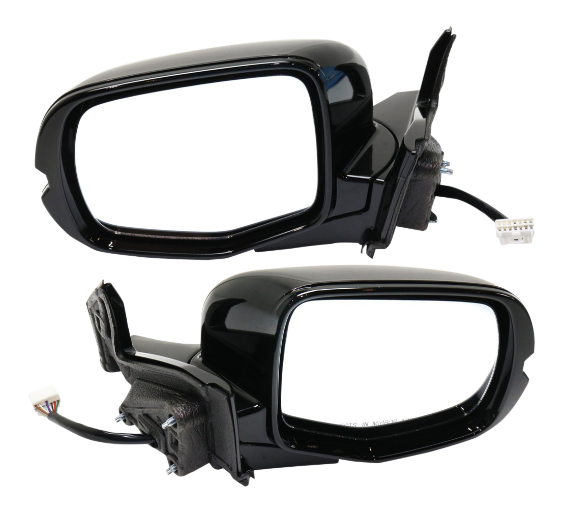 AM PILOT 17-22 MIRROR RH AND LH Paintable SKU SET HO71EL S1 Partslink HO1320307 HO1321290 OEM 76200TG7A21ZD 76250TG7A62ZD
