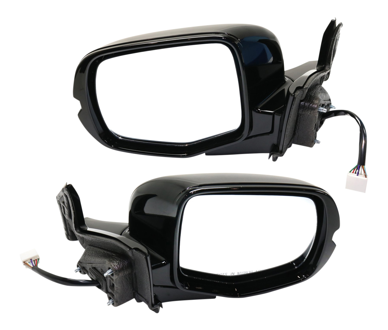 AM PILOT 16-17 MIRROR RH AND LH Paintable SKU SET HO71ER S Partslink HO1320290 HO1321290 OEM 76200TG7A21ZD 76250TG7A22ZD