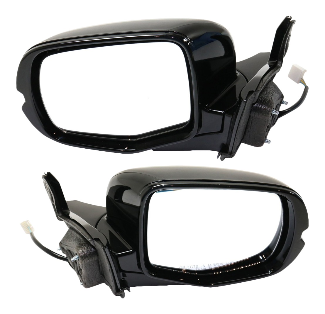 AM RIDGELINE 17-20 MIRROR RH AND LH Power Manual Folding Non Heated Paintable No Auto dimming BSD Memory Puddle Light Shadow Line Side Object Sensor and Signal Light Sport Model SKU SET HO72ER Partslink HO1320310 HO1321310 OEM 76200T6ZA41ZB 76250T6ZA41ZB