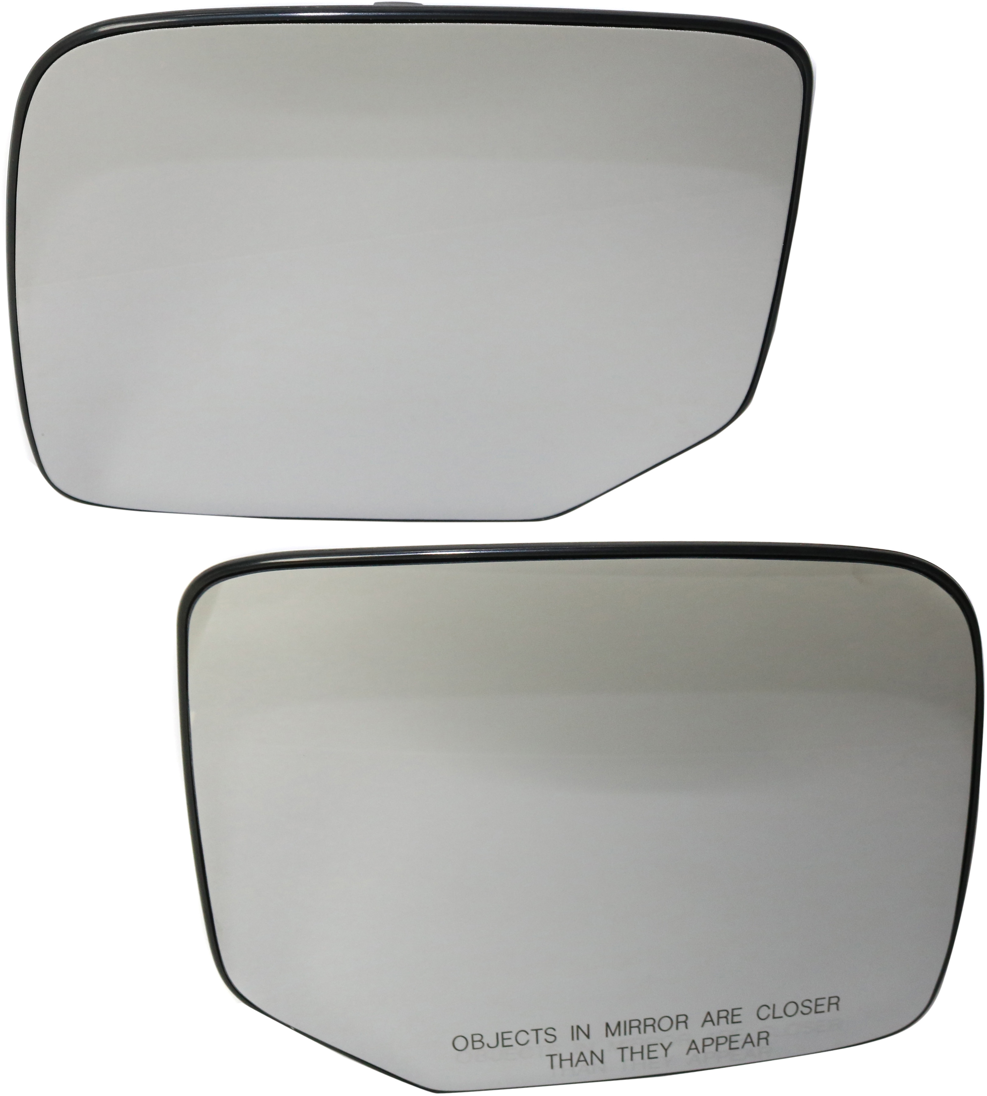 AM PILOT 09-15 MIRROR GLASS RH AND LH Non Heated w Backing Plate SKU SET HO80GR OEM 76203SZAA01-76203SZAA51-76253S