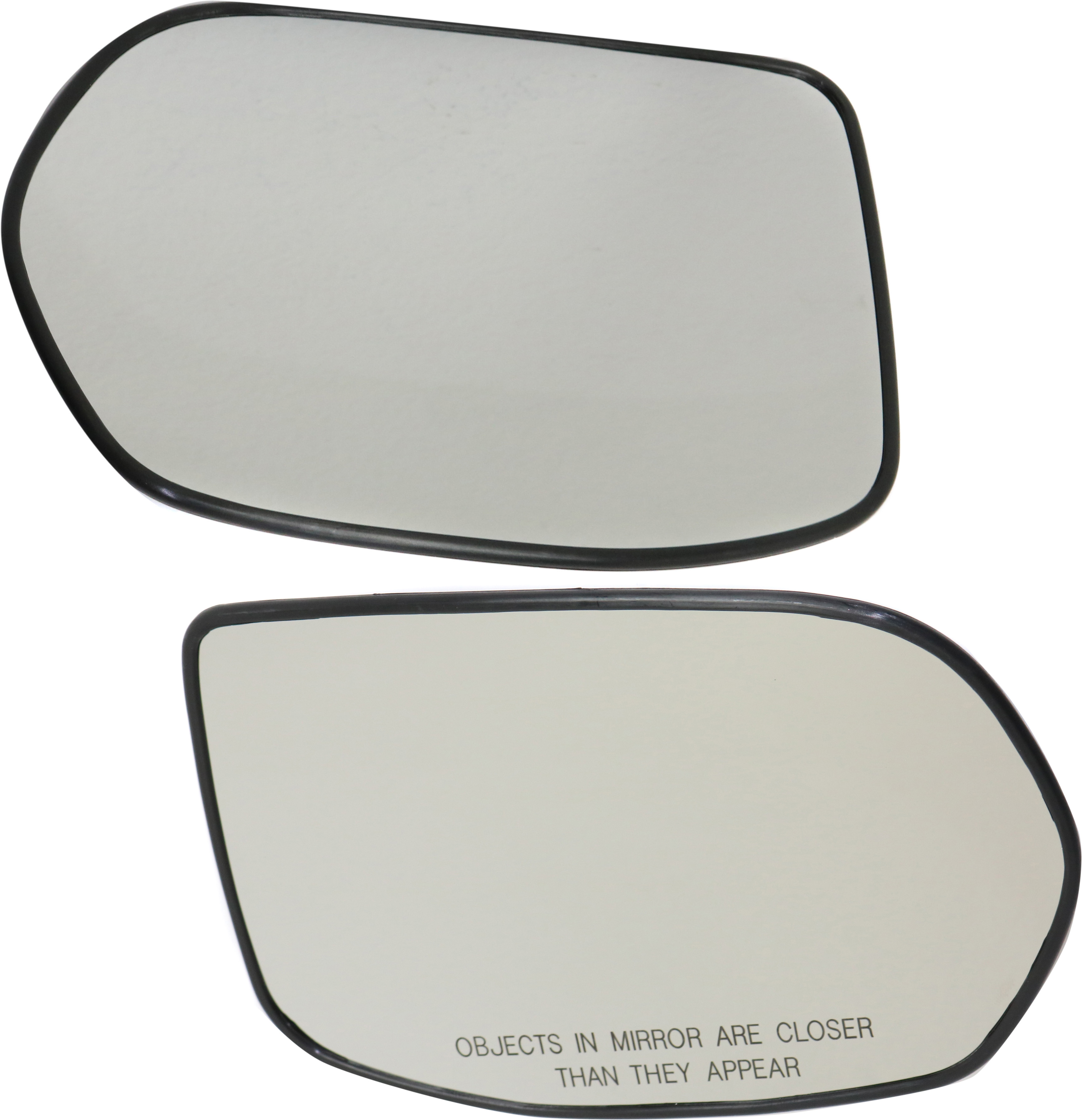 AM CR V 07-11 MIRROR GLASS RH AND LH Non Heated w Backing Plate SKU SET HO83GR Partslink HO1325108 HO1324108 OEM 76203SWAA01-76253SXSA01