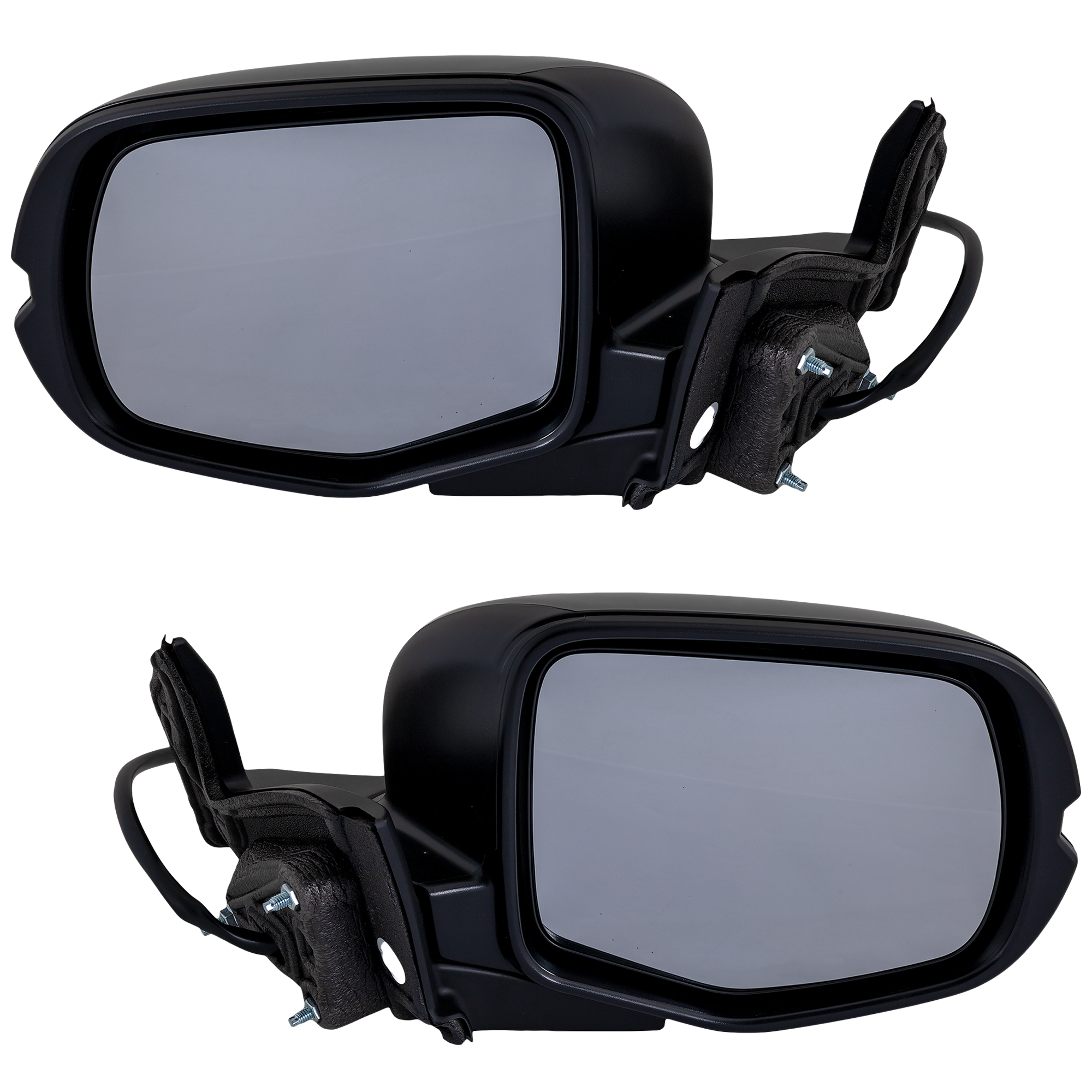 AM PILOT 19-22 MIRROR RH AND LH Power Manual Folding Heated Paintable w Signal Light No Auto dimming and Memory EX Model SKU SET HO94ER S Partslink HO1320334 HO1321334 OEM 76200TG7A81ZD 76250TG7C42ZD