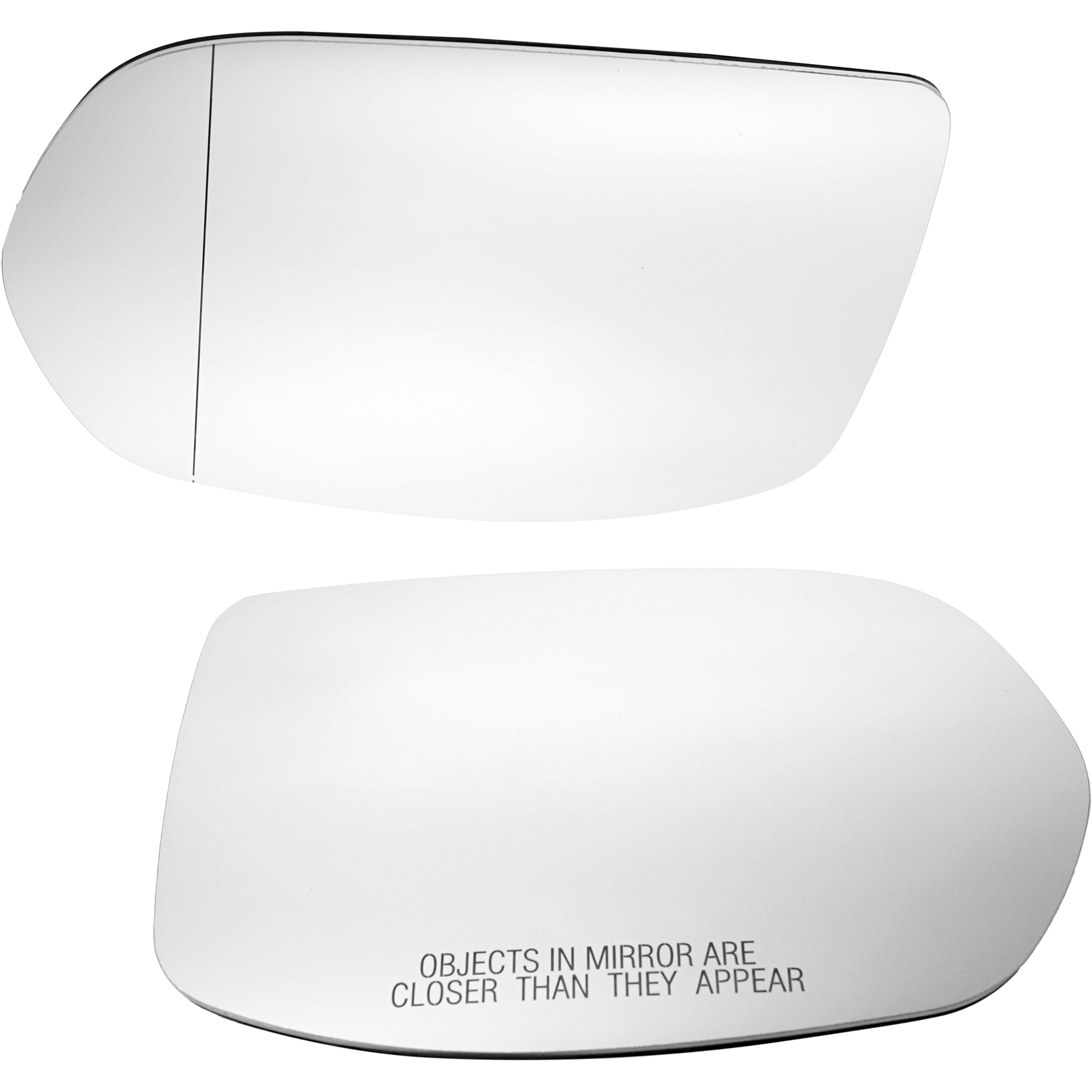 AM CR V 12-16 HR V 16-18 MIRROR GLASS RH AND LH Heated w Backing Plate SKU SET HO97GR Partslink HO1325115 HO1324115 OEM 76203T0AC01-76253T0AC01