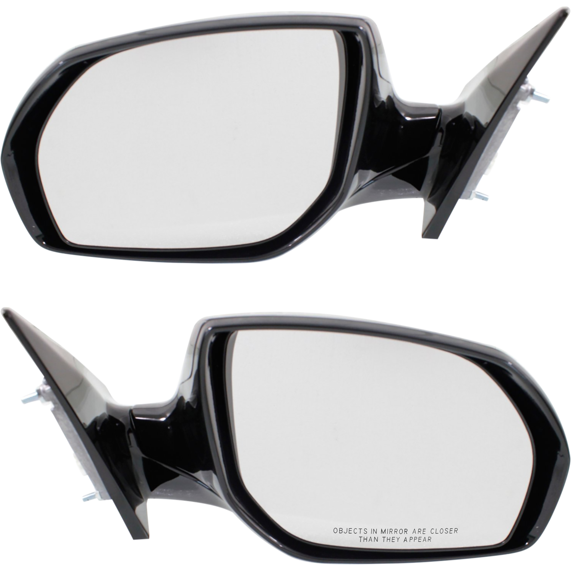 AM SANTA FE 13-16 MIRROR RH AND LH Power Manual Folding Heated Paintable w Signal Light No BSD Exc. Sport Model SKU SET HY04ER S Partslink HY1320207 HY1321207 OEM 87610B8034-87620B8009-87620B80