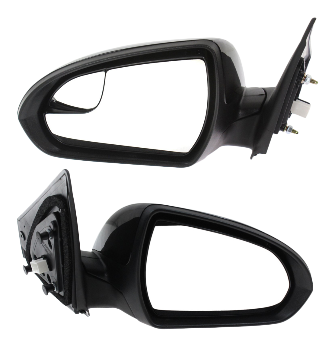 AM ELANTRA 17-20 MIRROR RH AND LH Power Non Heated Manual Folding Paintable LH w BSD RH No Blind Spot Feature Auto Dimming Memory and Signal Light SKU SET HY07ER Partslink HY1320224 HY1320250 HY1321224 HY1321250 OEM 87610F3050-87610F2260-87620F30