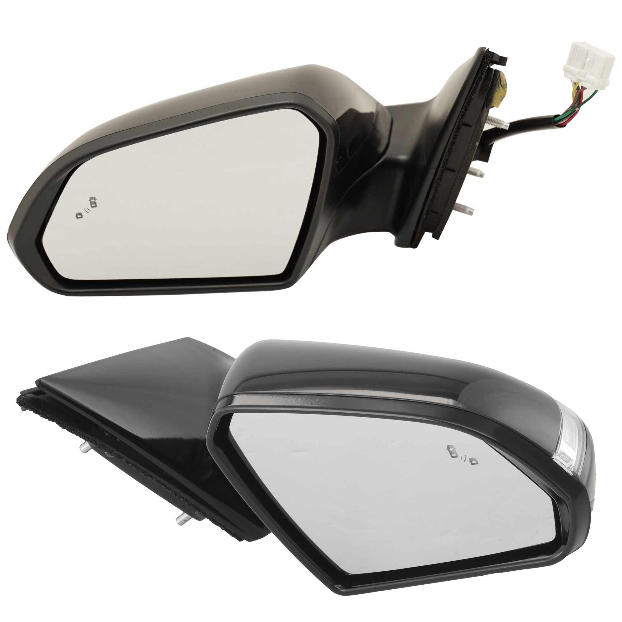 AM Mirror SKU SET HY105ER S D Partslink HY1320236 HY1321228 OEM 87610C2020-87620C2060