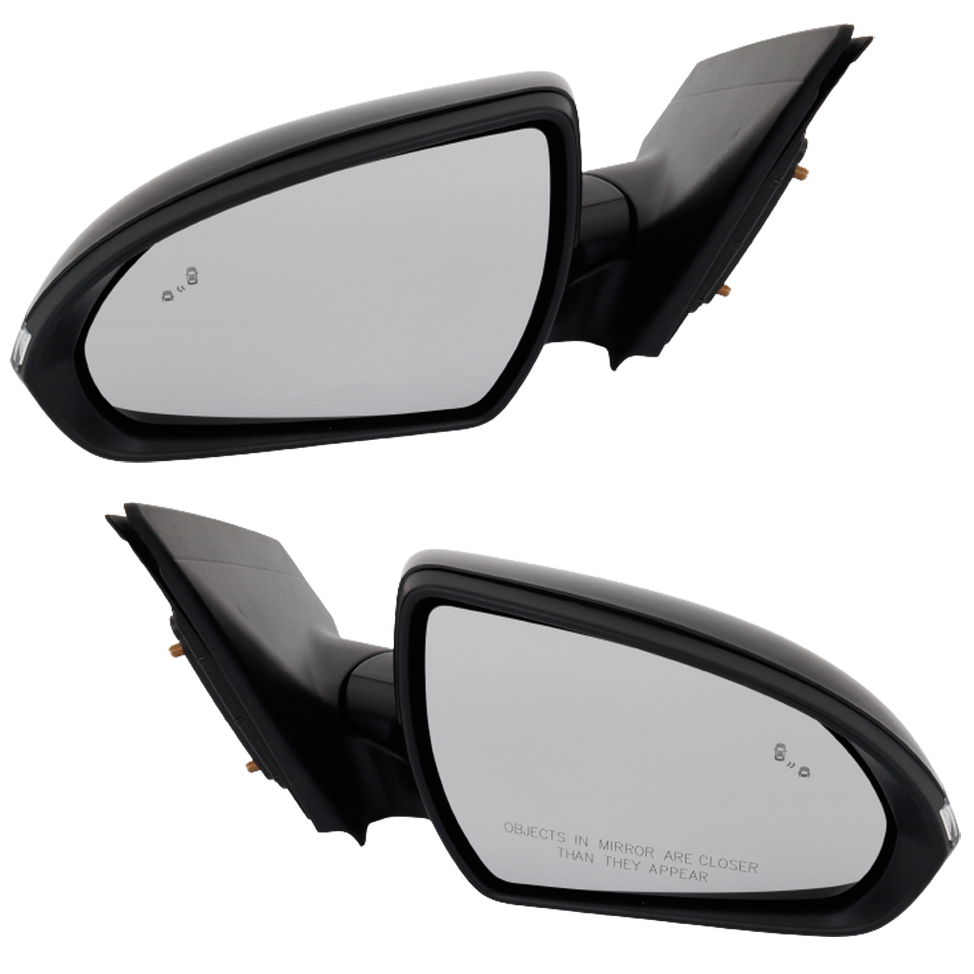 AM ELANTRA 17-18 MIRROR RH AND LH Power Manual Folding Heated Paintable w BSD and In housing Signal Light No Auto dimming and Memory Korea Built Vehicle SKU SET HY108ER S Partslink HY1320254 HY1321254 OEM 87610F2290-87620F2290