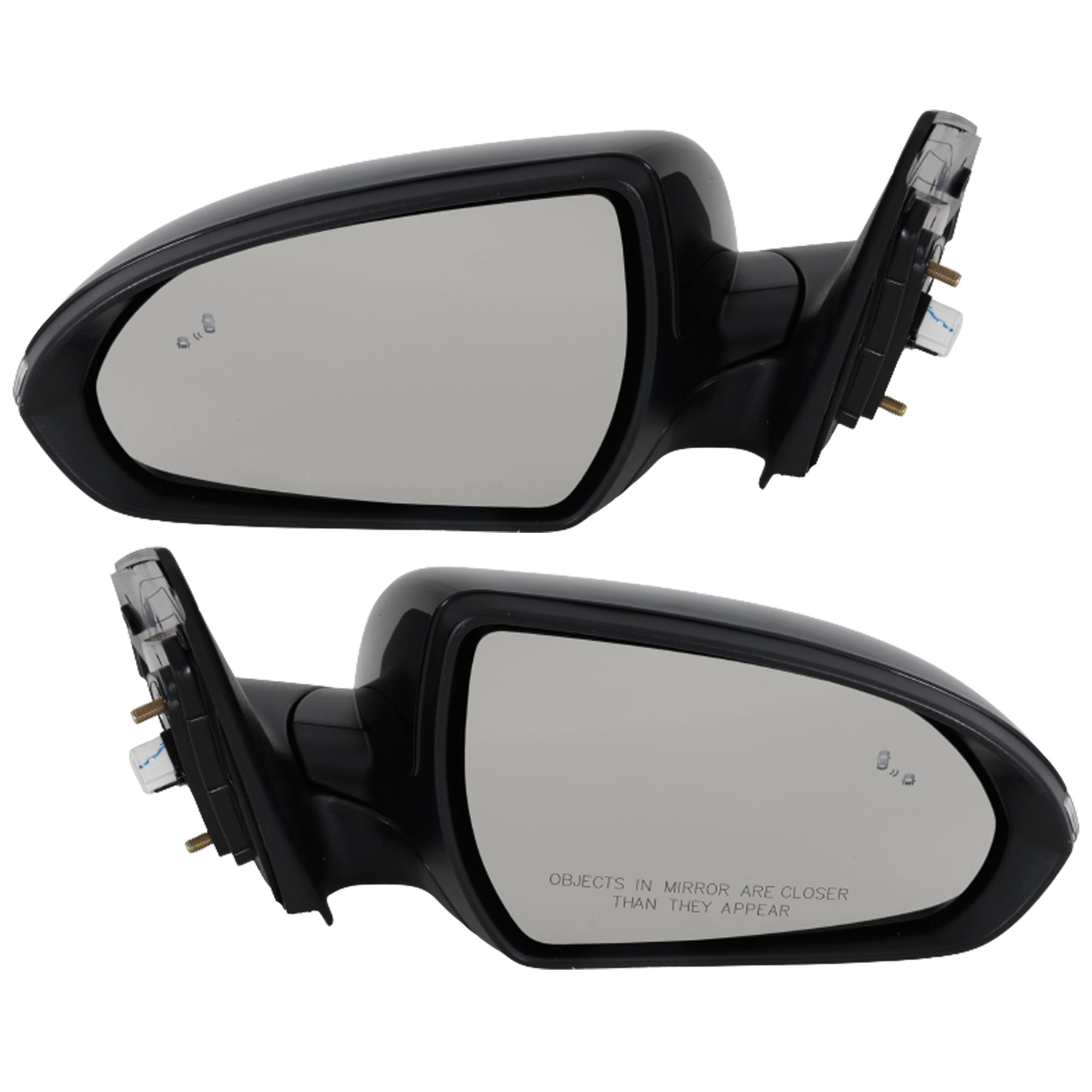 AM ELANTRA 19-20 MIRROR RH AND LH Power Manual Folding Heated Paintable w BSD In housing Signal Light and Memory No Auto dimming Korea Built Vehicle SKU SET HY112ER S Partslink HY1320269 HY1321269 OEM 87610F2670-87620F2670