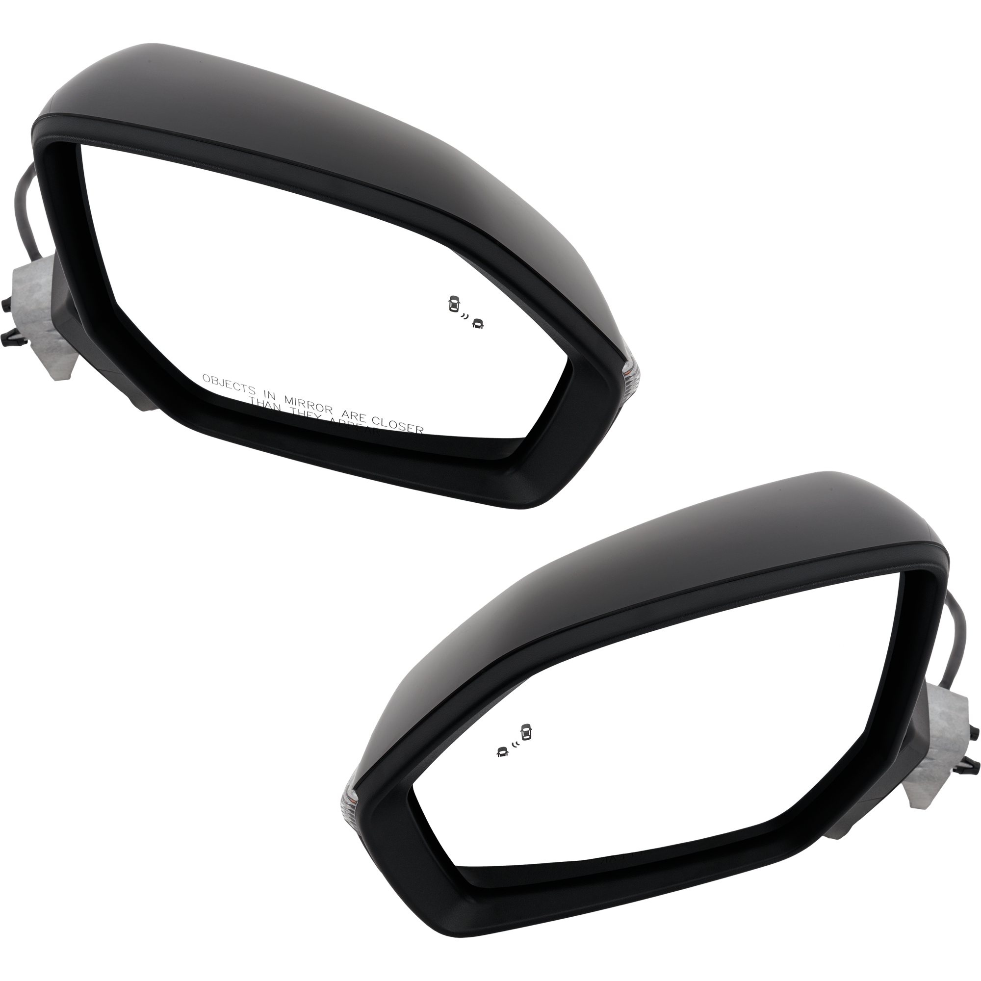 AM PALISADE 20-22 MIRROR RH AND LH Power Manual Folding Heated Paintable w Blind Spot Detection Signal Light No Auto dimming Memory Puddle Light SEL w Standard Equipment SE Model SKU SET HY132ER S Partslink HY1320276 HY1321276 OEM 87610S8140-87620S8140