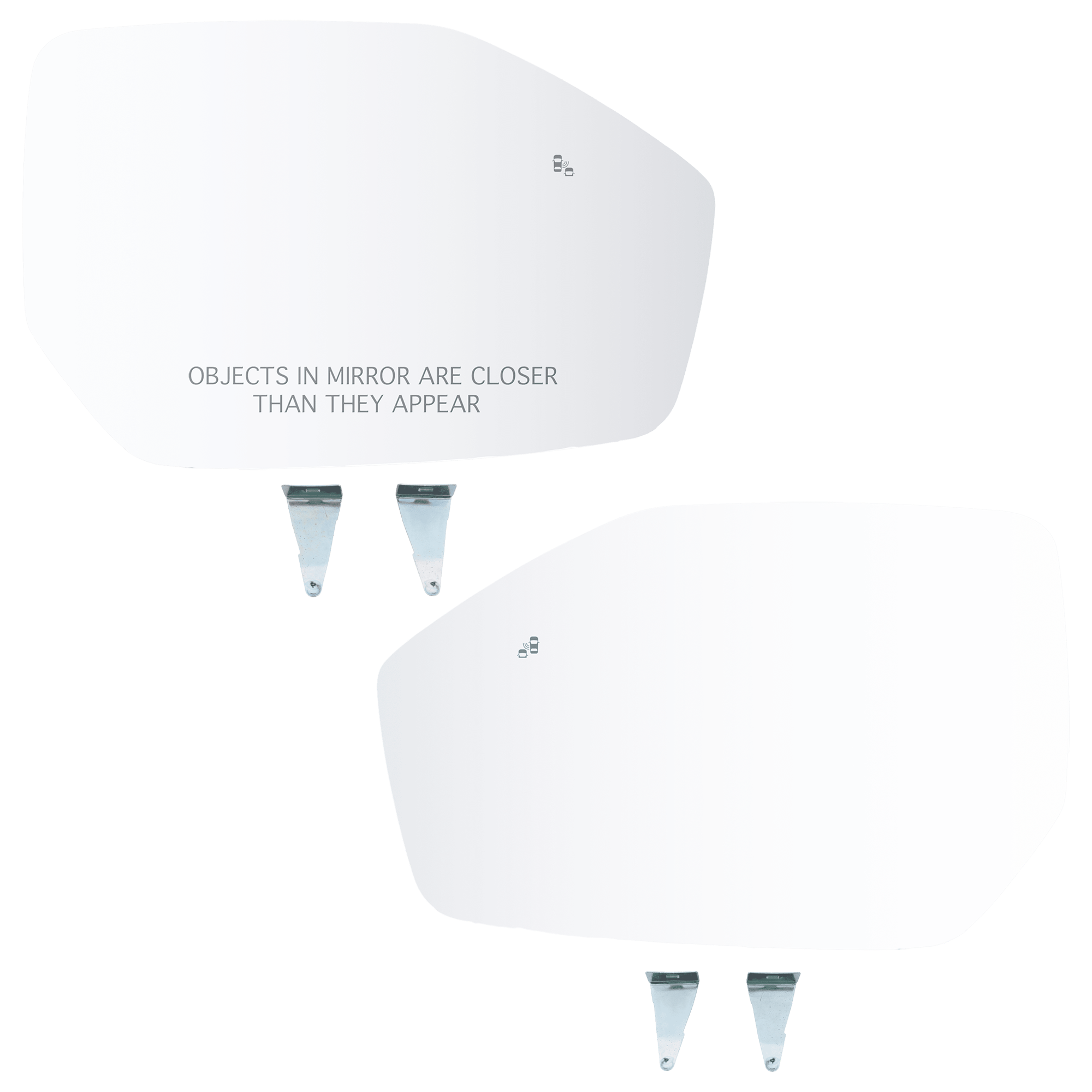 AM PALISADE 20-22 MIRROR GLASS RH AND LH Heated No Memory and Puddle Light w Blind Spot Detection SKU SET HY133GR Partslink HY1324158 HY1325158 OEM 87611S8090-87621S8090
