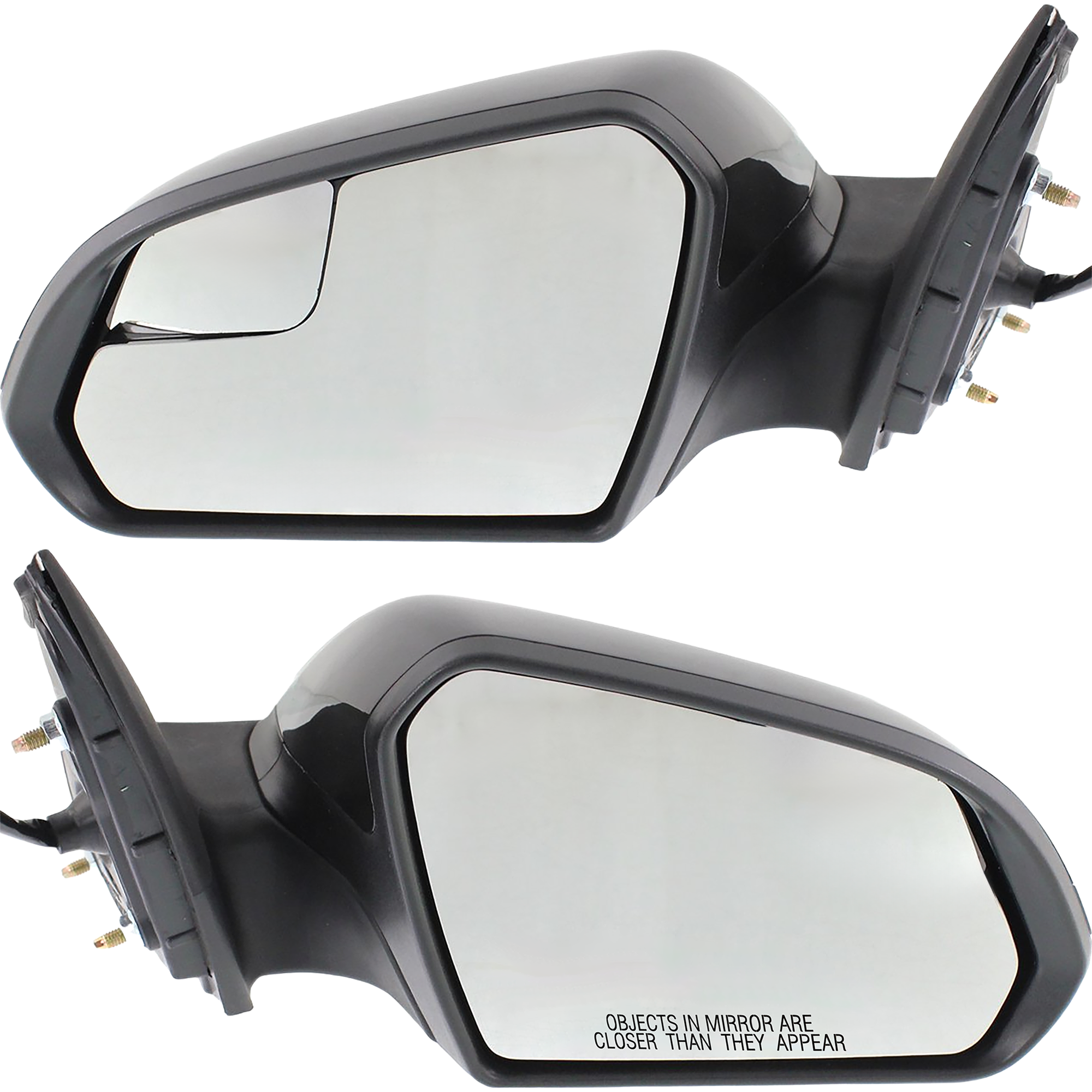AM SONATA 15-19 MIRROR RH AND LH Power Heated Manual Folding Paintable Driver Side w BSD RH No Blind Spot Feature No Signal Light Exc. Hybrid Model SKU SET HY16ER Partslink HY1320203 HY1321203 OEM 87610C2000-87620C2000