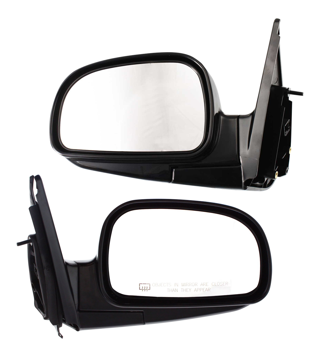 AM SANTA FE 03-04 MIRROR RH AND LH Power Manual Folding Heated Paintable SKU SET HY27ER Partslink HY1320143 HY1321143 OEM 8761026201CA 8762026821CA