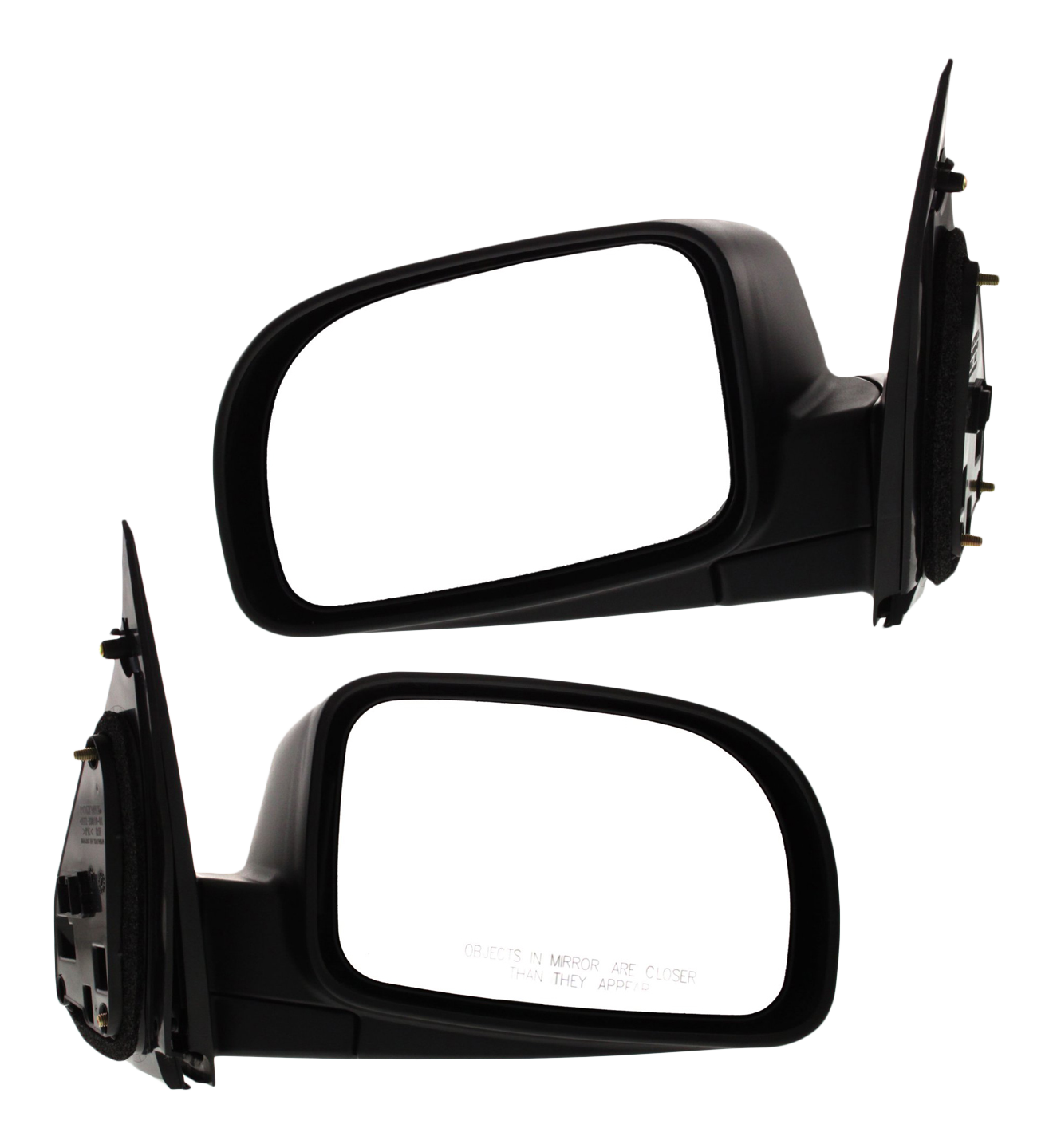 AM SANTA FE 07-12 MIRROR RH AND LH Power Manual Folding Heated Textured SKU SET HY29ER Partslink HY1320162 HY1321162 OEM 876100W010-876200W010