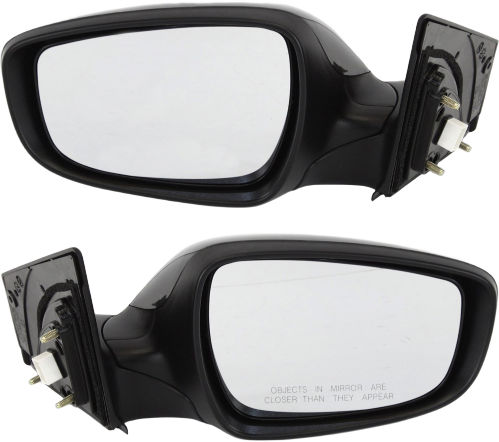 AM ELANTRA 11-13 MIRROR RH AND LH Power Manual Folding Heated Paintable No Auto dimming BSD Memory and Signal Light SKU SET HY53ER Partslink HY1320179 HY1321179 OEM 876103Y100-876203Y100