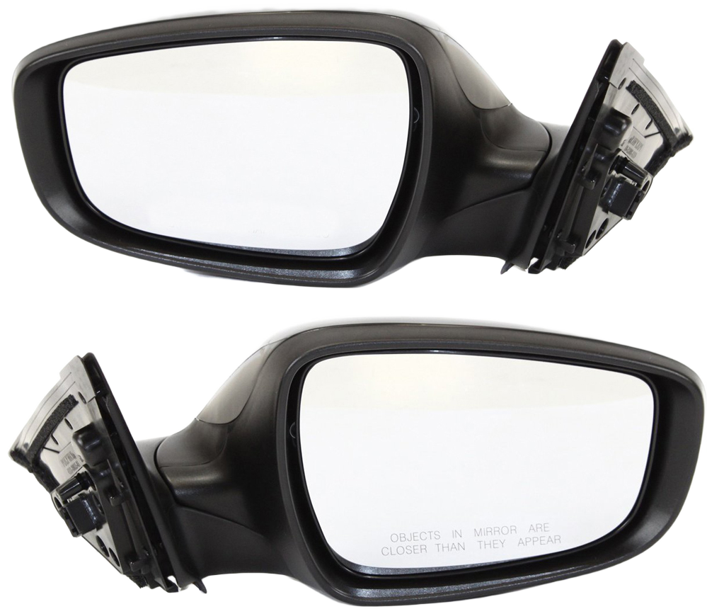 AM VELOSTER 12-17 MIRROR RH AND LH Power Manual Folding Heated w Signal Light w o Panoramic Roof Paintable SKU SET HY56ER S Partslink HY1320189 HY1321189 OEM 876102V330 PFM 876202V330 PFM