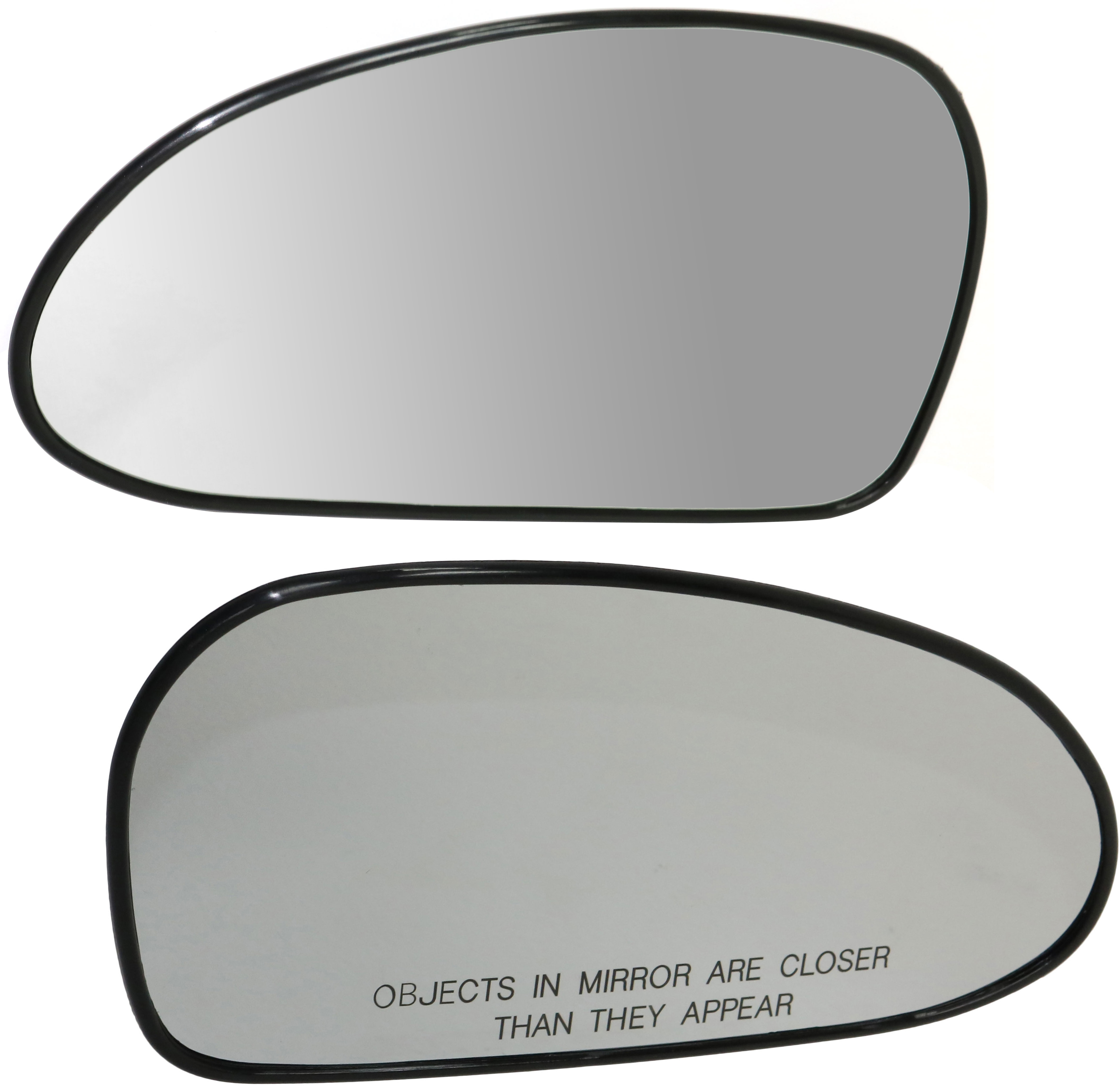 AM SONATA 99-05 MIRROR GLASS RH AND LH Heated w Backing Plate SKU SET HY82GR Partslink HY1325118 HY1324118 OEM 87-608-385-008-760-700-000