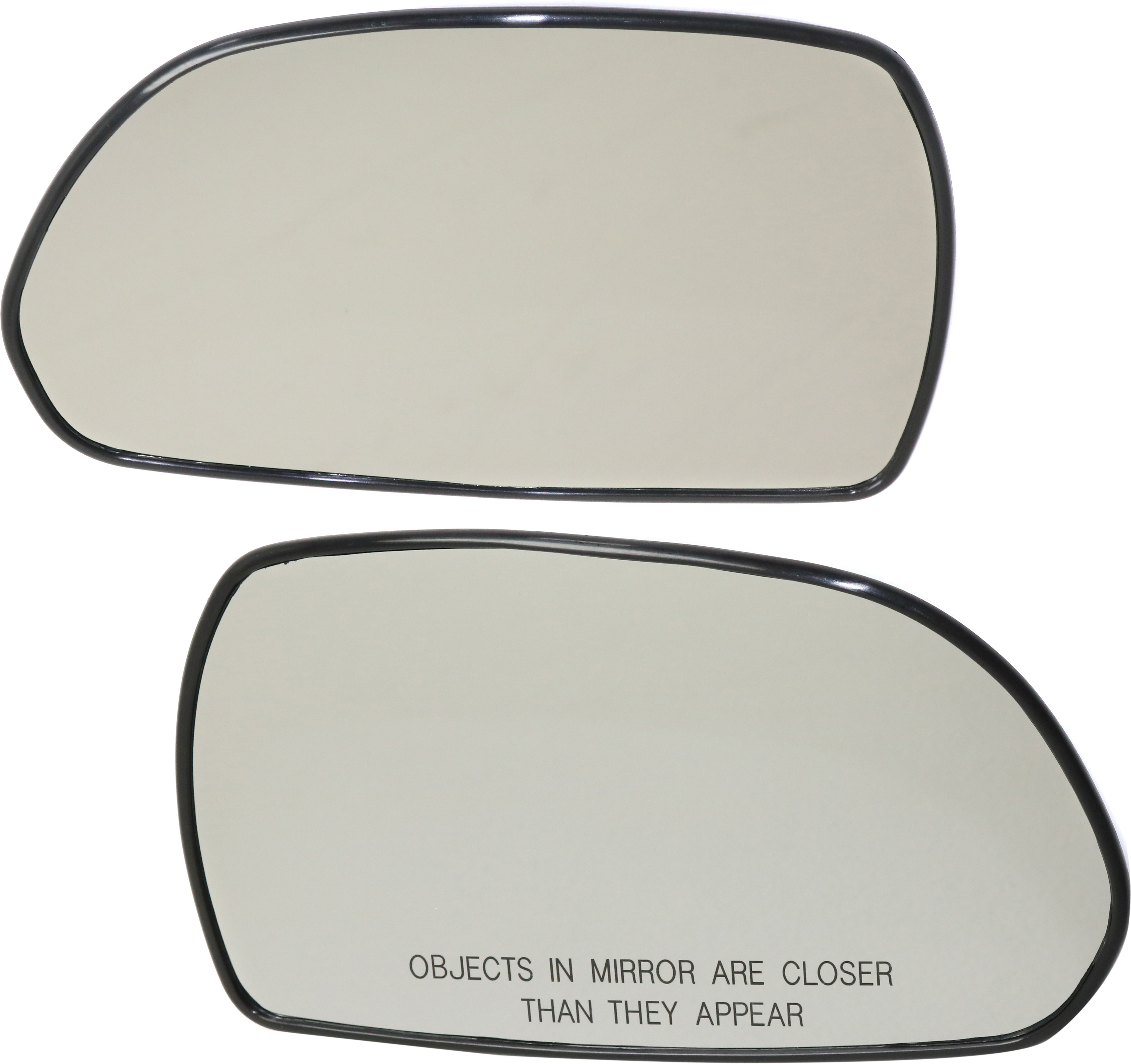 AM ELANTRA 01-06 SPECTRA 02-04 MIRROR GLASS RH AND LH Heated Exc. Limited Model HB Sdn w Backing Plate SKU SET HY85GR OEM 876212D510-876212D410-876112D1