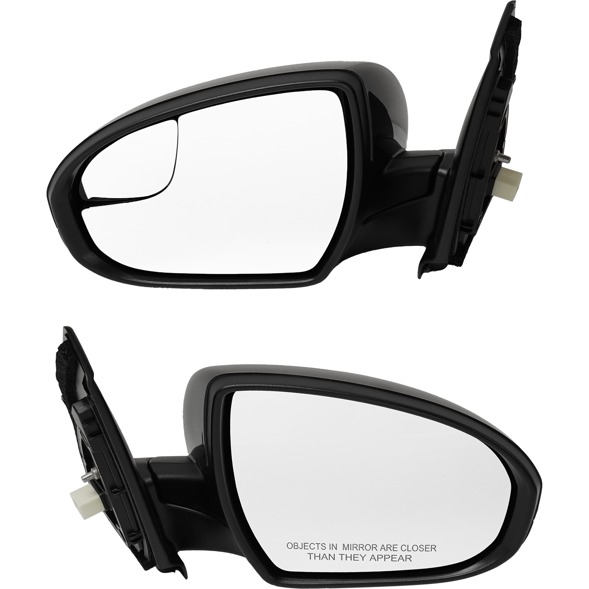 AM TUCSON 16-18 MIRROR RH AND LH Power Heated Manual Folding Paintable LH w BSD RH No Blind Spot Feature No Signal Light SKU SET HY90ER Partslink HY1320246 HY1321246 OEM 87610D3410-87620D3410