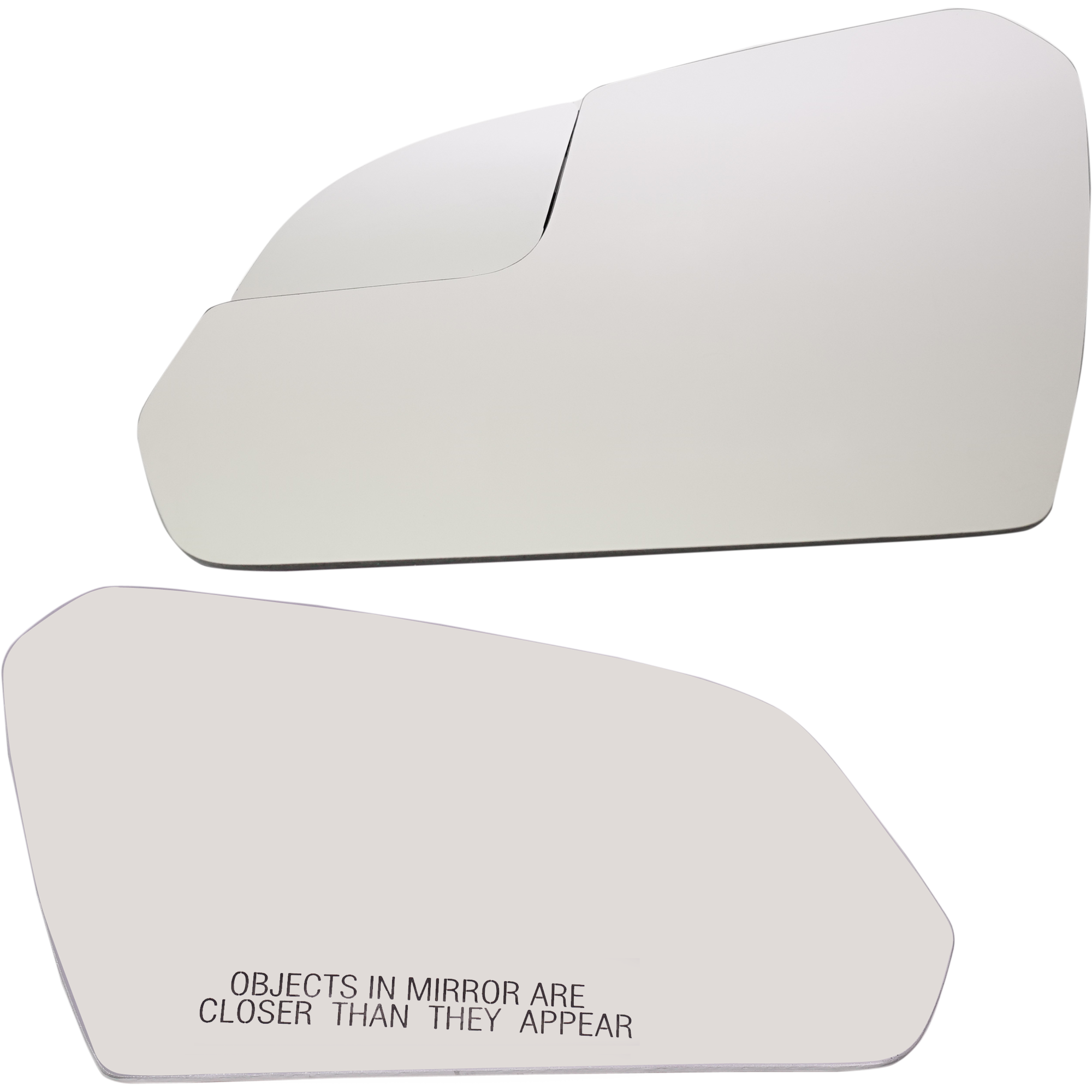 AM SONATA 15-19 MIRROR GLASS RH AND LH Heated Exc. Hybrid Models w Backing Plate Driver Side With Blind Spot Glass Passenger Side Without Blind Spot Feature SKU SET HY96GR Partslink HY1325104 HY1324104 OEM 87621C2000-87611C2000