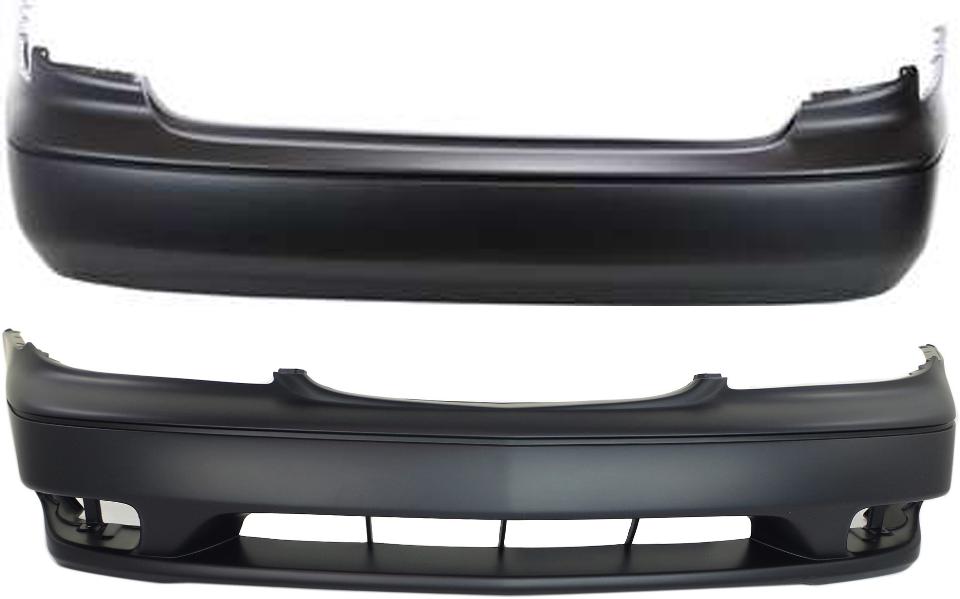 AM I30-00-01 FRONT AND REAR BUMPER COVER Primed SKU SET I010301P 2 Partslink IN1000116 IN1100113 OEM 620223Y125 H5M223Y125