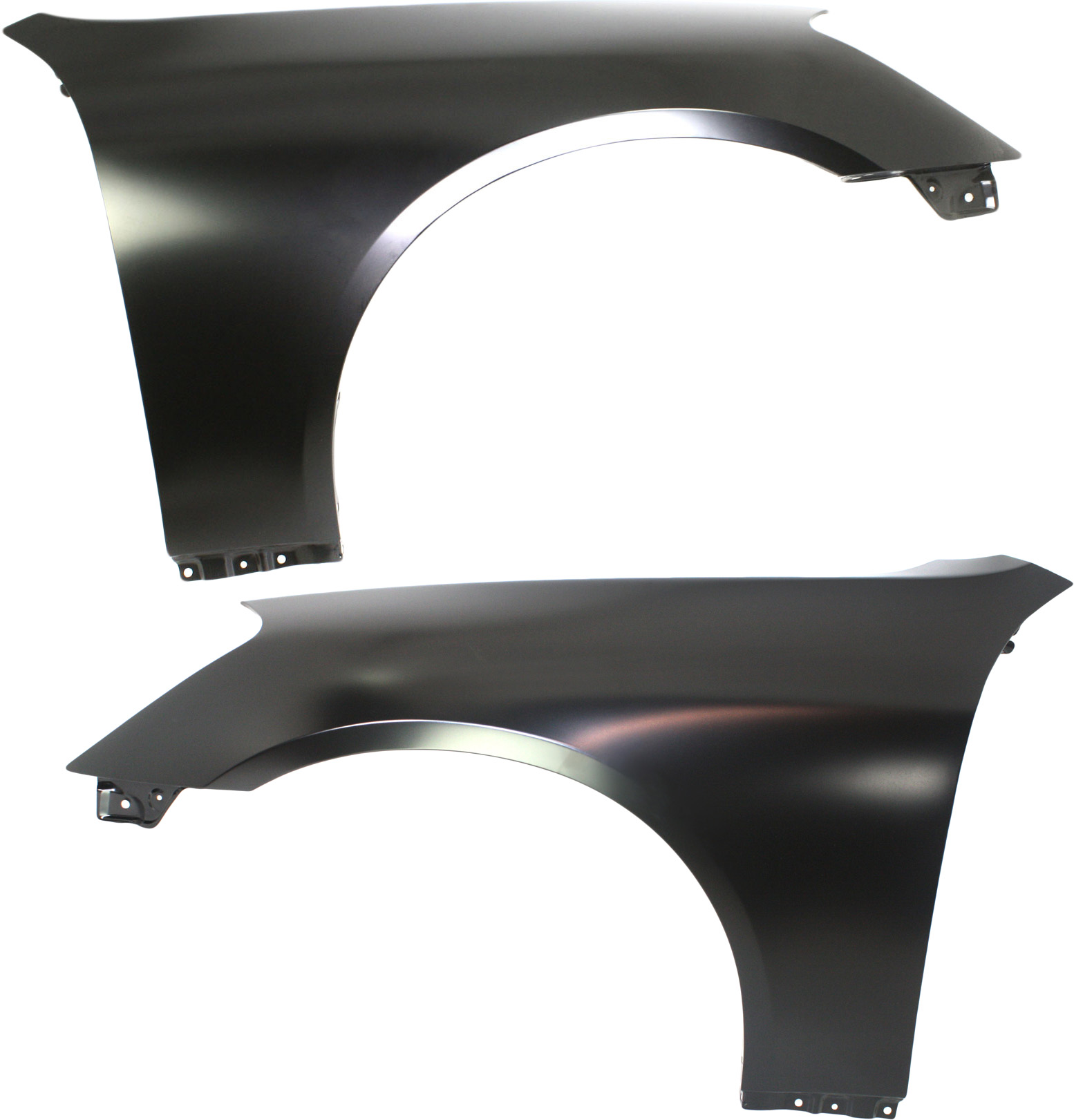 AM G35-03-06 FRONT FENDER RH AND LH Primed Sedan SKU SET I220107 Partslink IN1240107 IN1241107 OEM 63100AL530-63101AL530