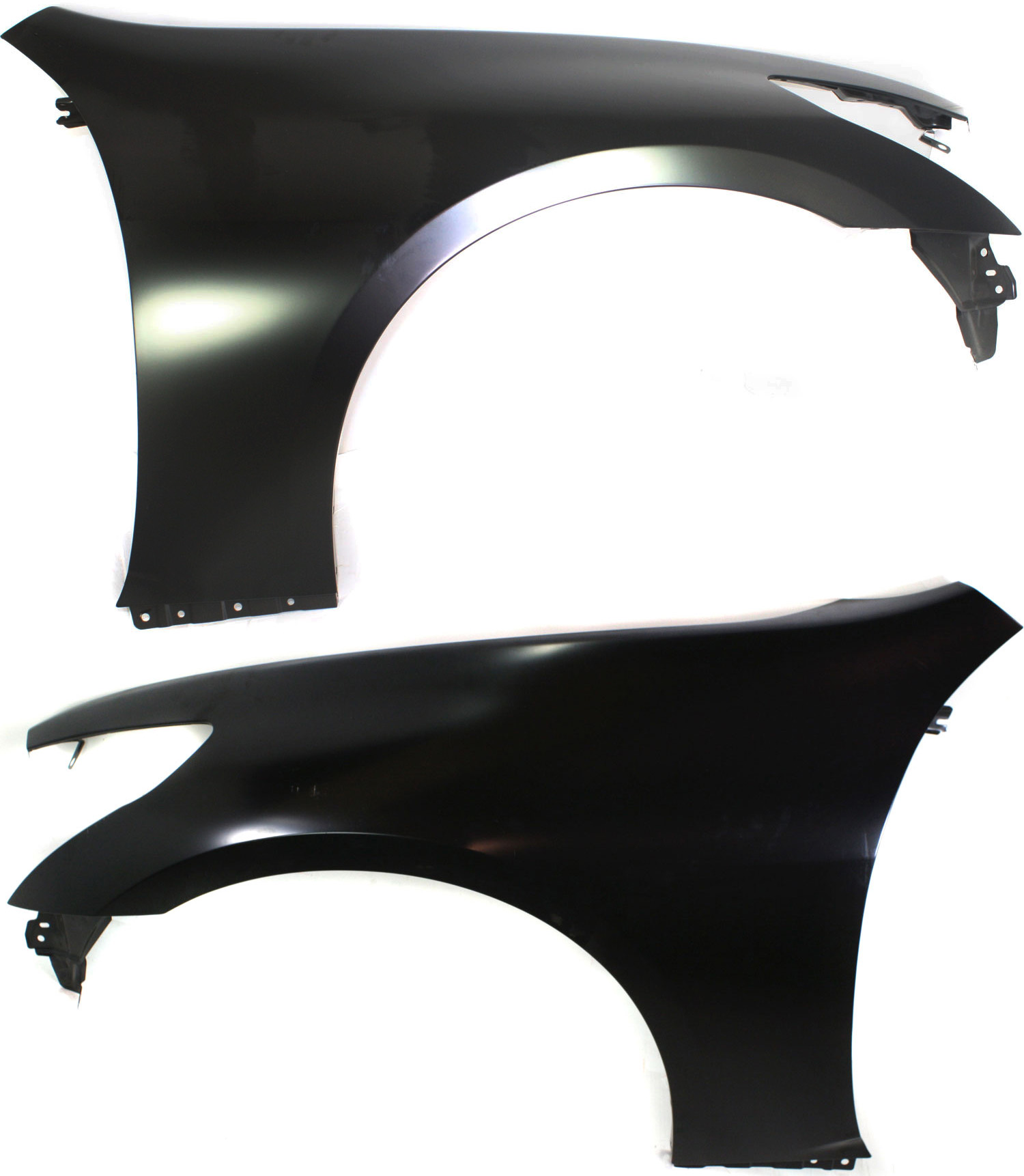 AM G35-07-08 G37-09-13 FRONT FENDER RH AND LH Primed Sedan w o Sport Pckg. CAPA SKU SET I220117Q Partslink IN1240111C IN1241111C OEM F3100JK0AA F3101JK0AA
