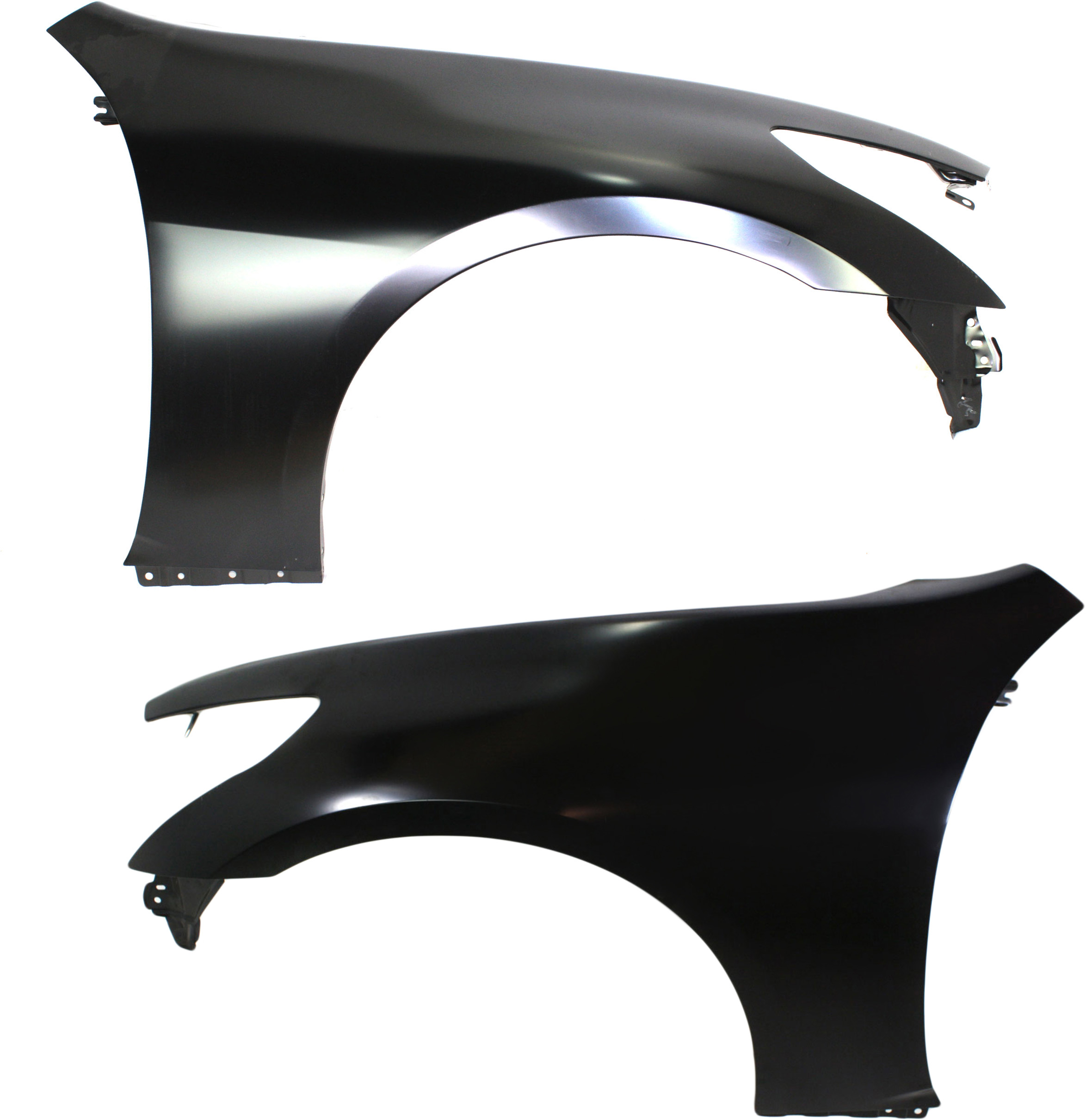 AM G35-07-08 G37-09-13 FRONT FENDER RH AND LH Primed Sedan w o Sport Pckg. SKU SET I220117 Partslink IN1240111 IN1241111 OEM F3100JK0AA F3101JK0AA