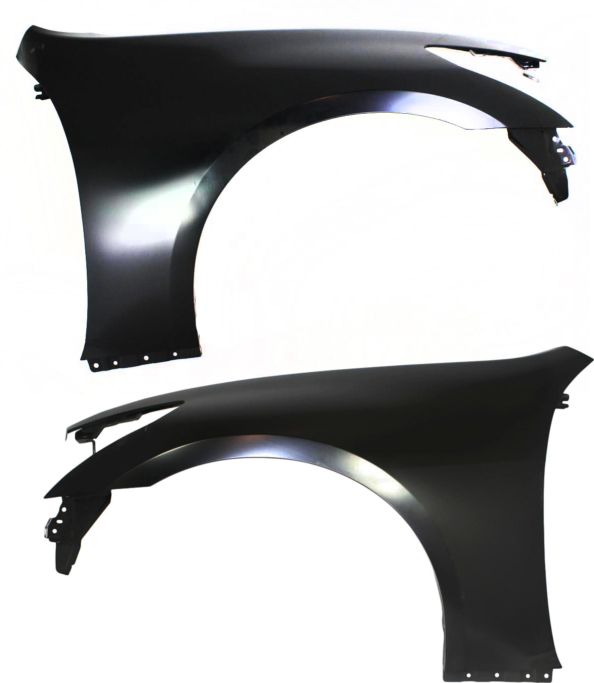 AM G35-07-08 G37-09-13 FRONT FENDER RH AND LH Primed Sedan w Sport Pckg. SKU SET I220119 Partslink IN1240110 IN1241110 OEM F3100JK0CA F3101JK0CA