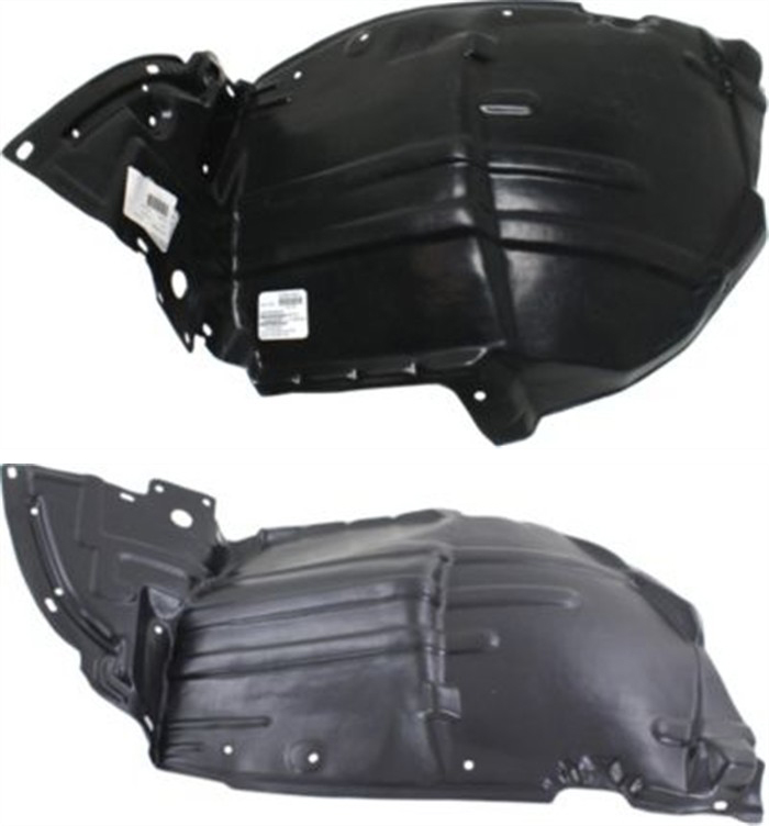 AM G35-03-04 FRONT FENDER LINER RH AND LH Front Section Sedan SKU SET I222101 Partslink IN1249102 IN1248102 OEM 63844AM600-63845AM600