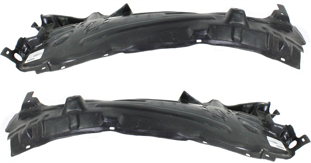 AM G35-03-04 FRONT FENDER LINER RH AND LH Rear Section Sedan SKU SET I222111 Partslink IN1249103 IN1248103 OEM 63842AL500-63843AL500