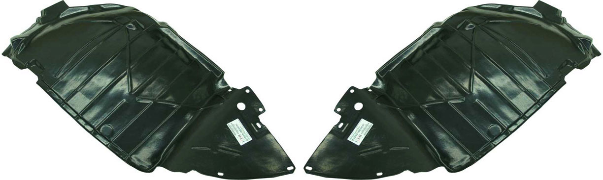 AM G35-05-06 FRONT FENDER LINER RH AND LH Front Section Sedan SKU SET I222125 Partslink IN1251108 IN1250108 OEM 63844AC500-63845AC500