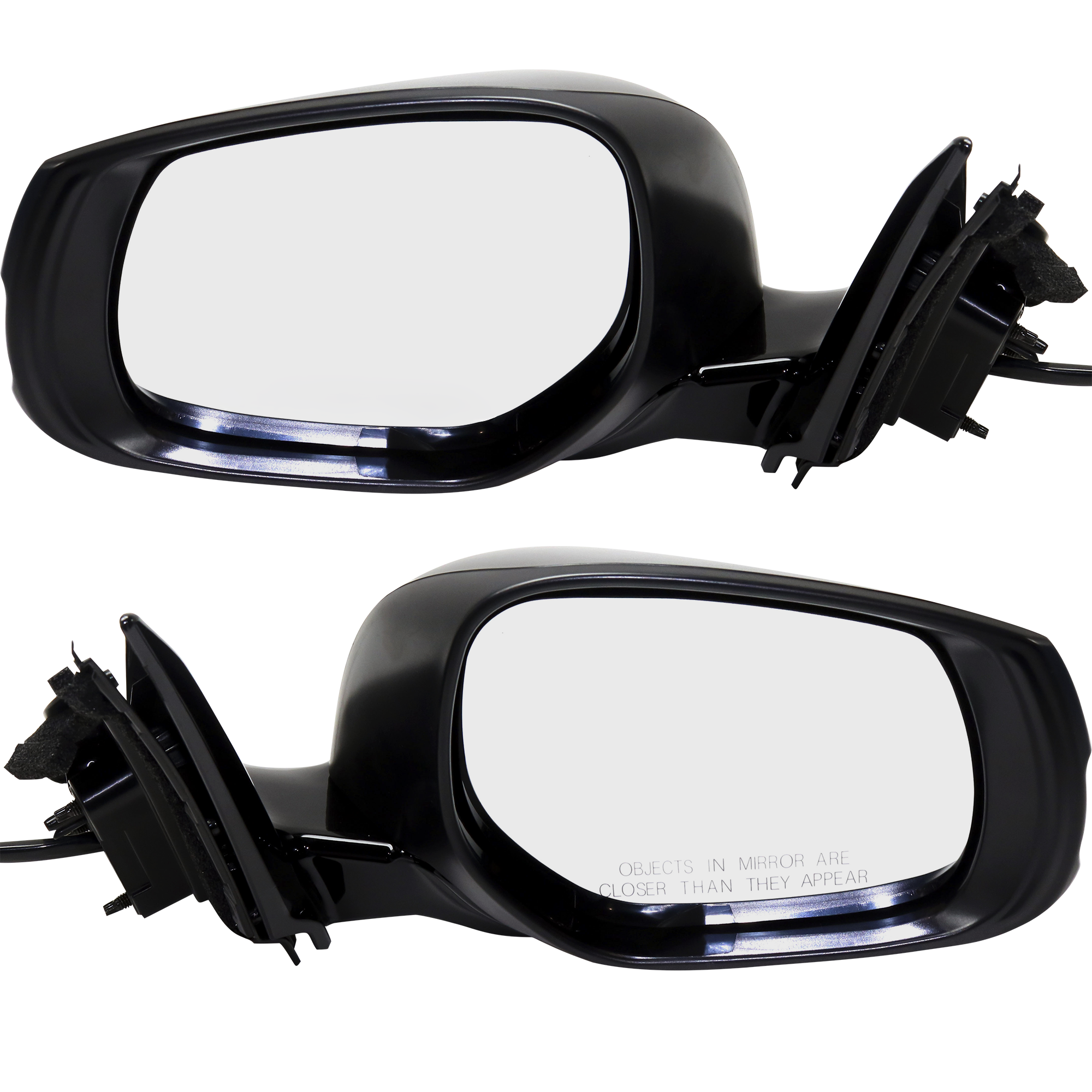 AM Q50-14-18 MIRROR RH AND LH Power Manual Folding Heated Paintable w Signal Light w o Around View Monitor Hybrid 15-15 SKU SET IN01ER S Partslink IN1320129 IN1321129 OEM 963014HB0A 963024HB0A