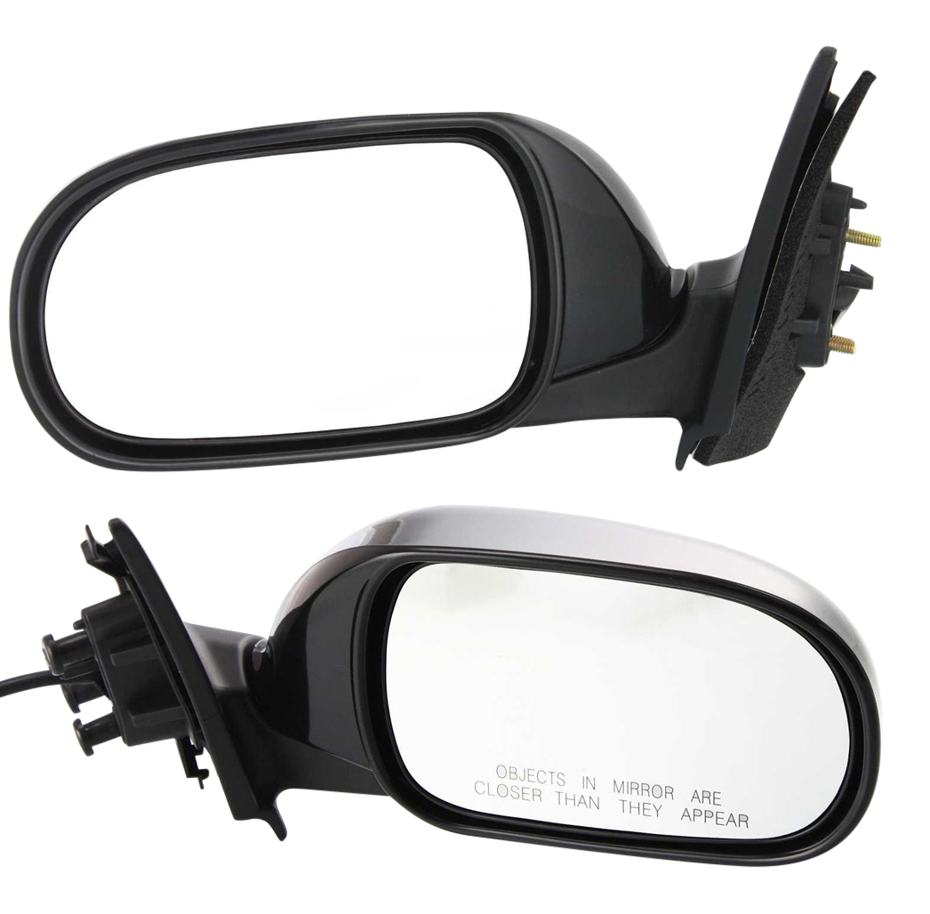 AM G35-03-06 MIRROR RH AND LH Power Non Heated Manual Folding Paintable Sedan Base Model SKU SET IN10ER Partslink IN1320105 IN1321105 OEM K6301AM705 K6302AM605