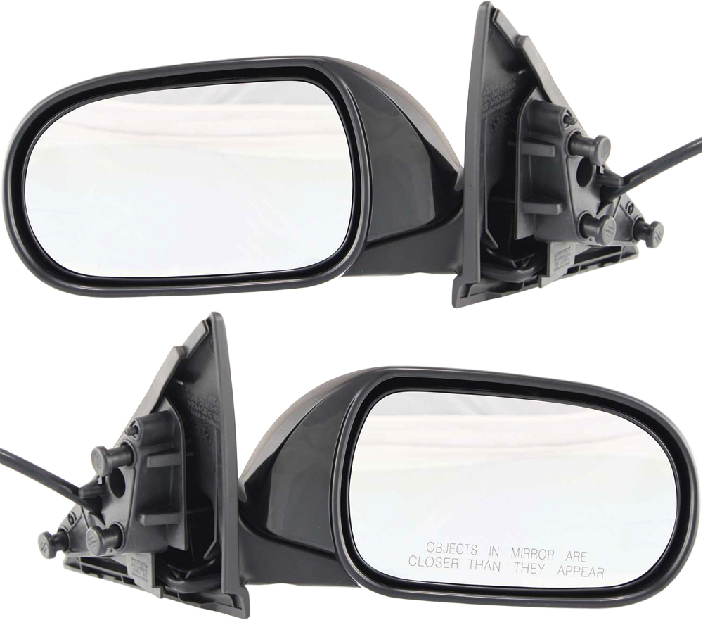 AM G35-03-06 MIRROR RH AND LH Power Heated Manual Folding Paintable Sedan SKU SET IN11ER Partslink IN1300104 IN1321104 OEM K6301AM705 K6302AM705