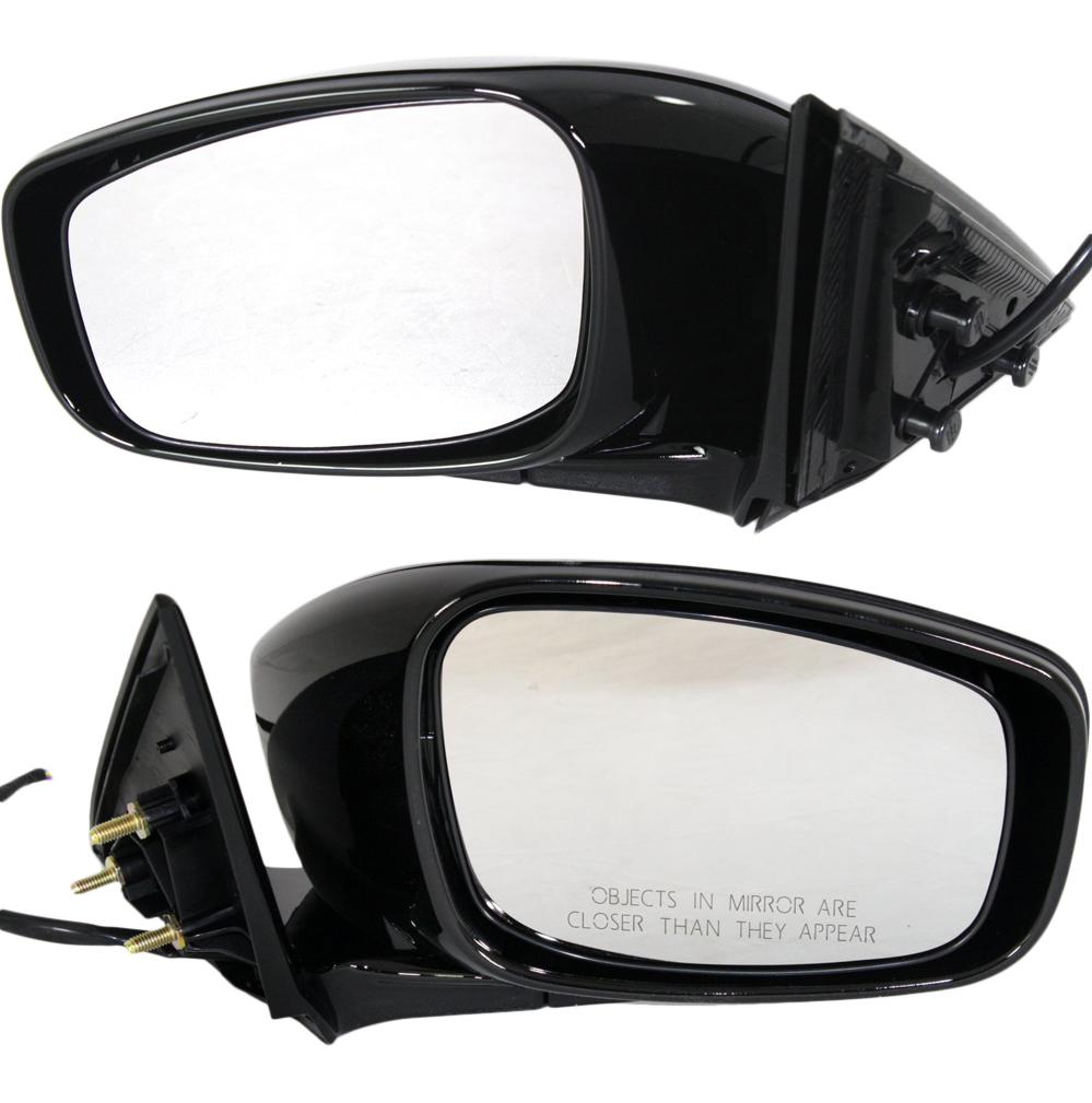 AM G37-09-10 G25-11-12 MIRROR RH AND LH Power Non Heated Manual Folding Paintable Base Model G37 RWD w o Premium Package Sedan SKU SET IN23ER Partslink IN1320115 IN1321115 OEM 963011NC2A K6373JL00A 963021NC