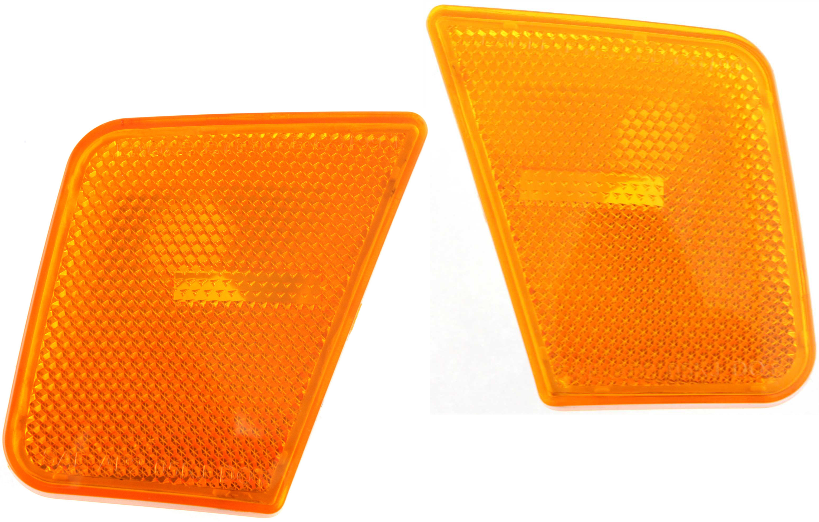 AM LIBERTY 05-07 FRONT SIDE MARKER LAMP RH AND LH Lens and Housing SKU SET J104501 Partslink CH2550123 OEM 55156882AB PFM 55156883AB