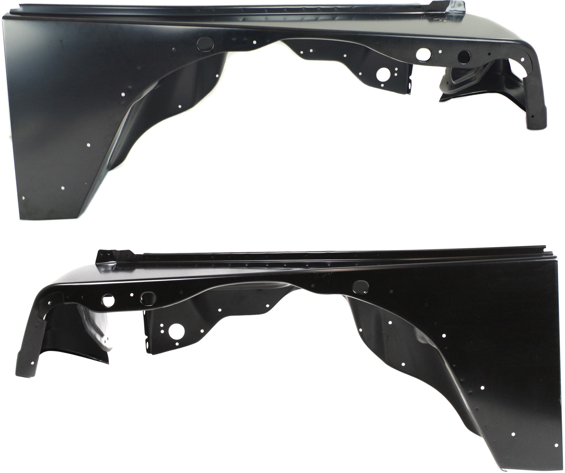 AM WRANGLER TJ 97-06 FRONT FENDER RH AND LH Primed CAPA SKU SET J220101Q Partslink CH1241225C CH1240225C OEM 5003950AL 5003951AL