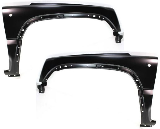 AM LIBERTY 02-04 FRONT FENDER RH AND LH Primed SKU SET J220103 Partslink CH1241231 CH1240231 OEM 55177100AD 55177101AD