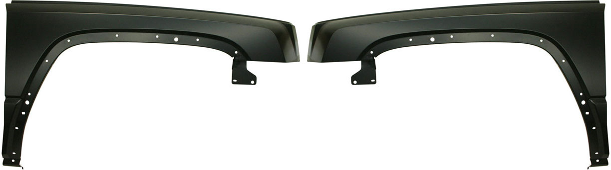 AM COMMANDER 06-10 FRONT FENDER RH AND LH Primed Steel SKU SET J220109 Partslink CH1241249 CH1240249 OEM 55369218AB 55369219AB