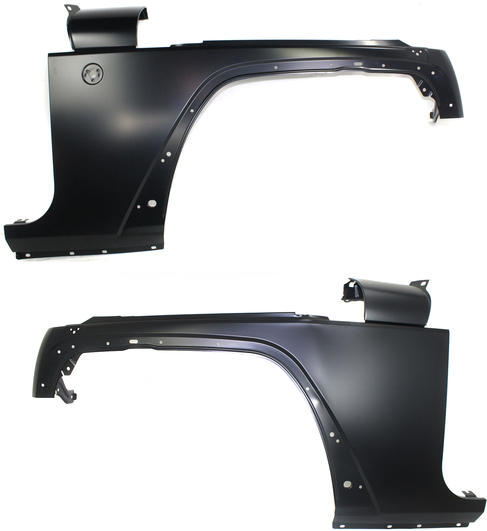 AM WRANGLER JK 07-18 FRONT FENDER RH AND LH Primed SKU SET J220113 Partslink CH1241257 CH1240257 OEM 68029992AC 68029993AC
