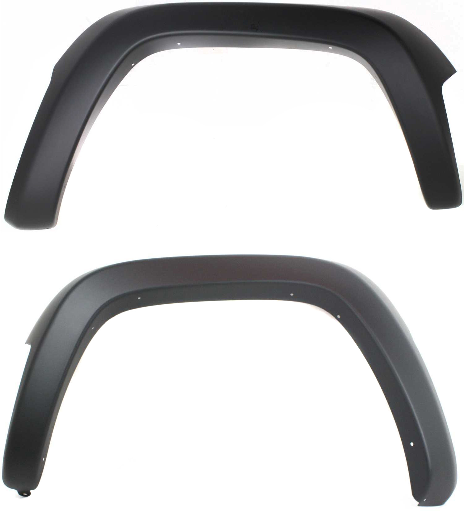 AM LIBERTY 02-04 FRONT WHEEL OPENING MOLDING RH AND LH Smooth Primed USA Built Limited Model SKU SET J221309 Partslink CH1268102 CH1269102 OEM 5GH00TZZAG 5GH01TZZAG