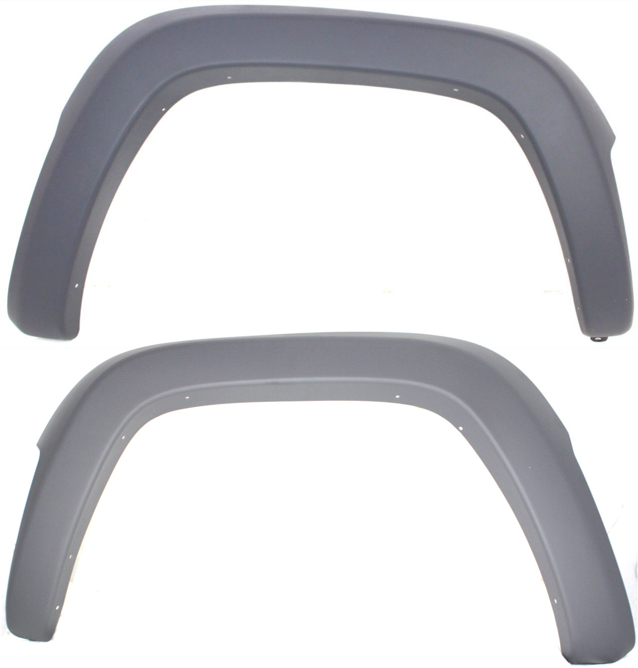 AM LIBERTY 02-04 FRONT WHEEL OPENING MOLDING RH AND LH Textured Sport Model SKU SET J221311 Partslink CH1268103 CH1269103 OEM 5GG96HS5AH 5GG97HS5AH
