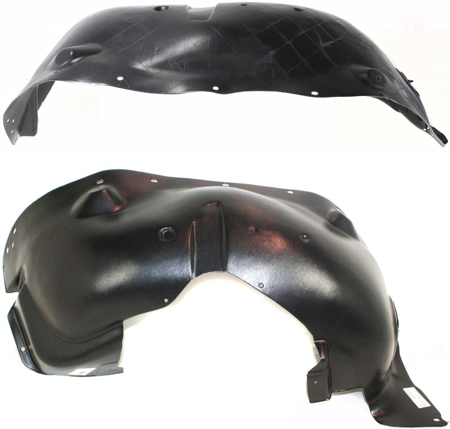 AM LIBERTY 02-04 FRONT FENDER LINER RH AND LH SKU SET J222107 Partslink CH1249118 CH1248118 OEM 55360144AG 55360145AG