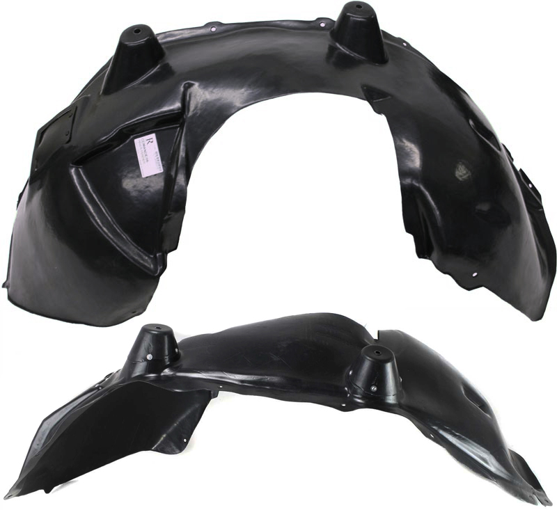 AM COMMANDER 06-10 FRONT FENDER LINER RH AND LH SKU SET J222117 Partslink CH1250129 CH1251129 OEM 55396462AC 55396463AC