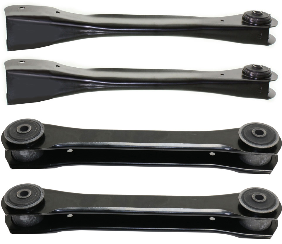 AM TJ 97-06 WRANGLER 05-05 FRONT CONTROL ARM RH AND LH Upper and Lower Set of 4 w o Ball Joint SKU SET J281501-4 OEM 52087711-5134991AA 52000213-52