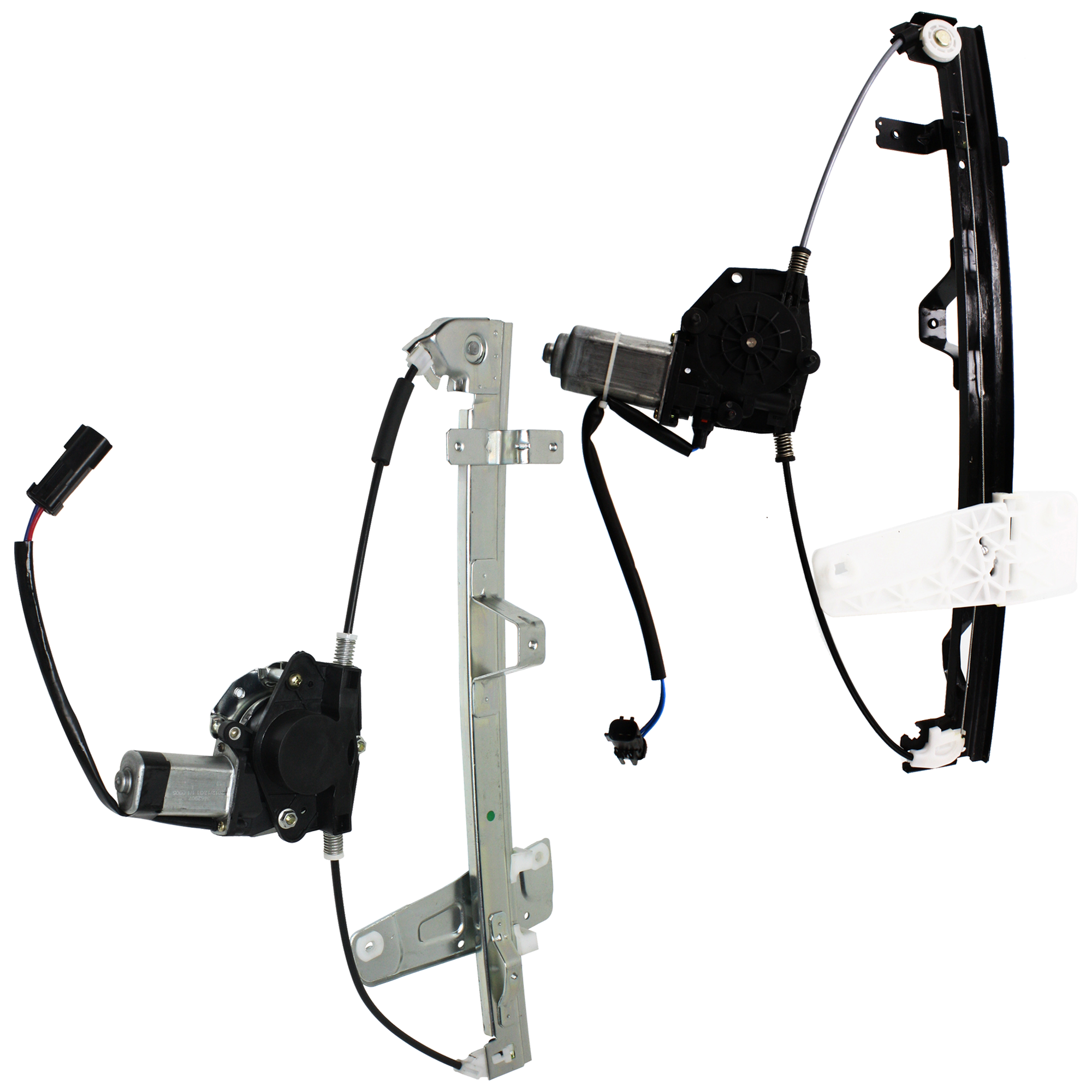 AM GRAND CHEROKEE 00-00 FRONT WINDOW REGULATOR RH AND LH Set of 2 SKU SET J462906 Partslink CH1350121 CH1351122 OEM 55076467AG 55363286AE