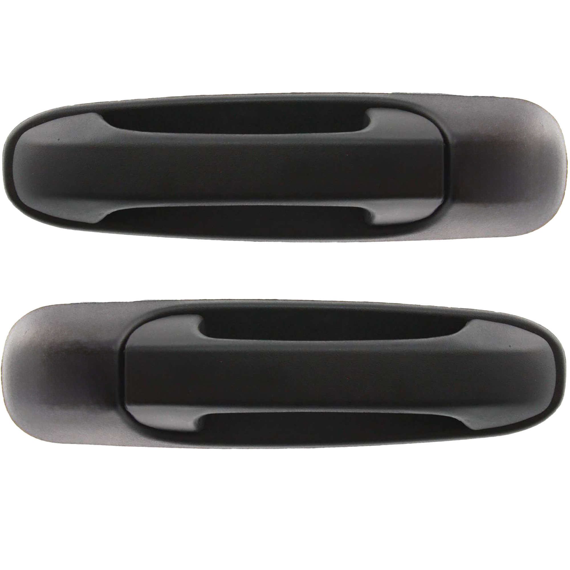 AM GRAND CHEROKEE 99-04 LIBERTY 02-07 REAR EXTERIOR DOOR HANDLE RH AND LH Txtrd Black Plastic SKU SET J491301 Partslink CH1521105 CH1520105 OEM 55135838AD 55135839AD