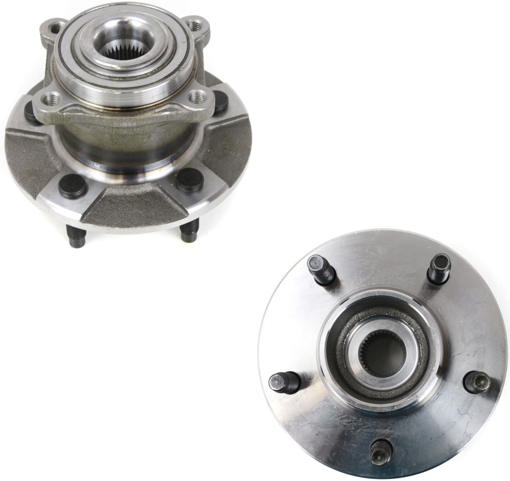 AM VUE 02-07 EQUINOX 05-06 TORRENT 06-06 REAR HUB ASSEMBLY RH AND LH SKU SET J512230-2 OEM 21990451