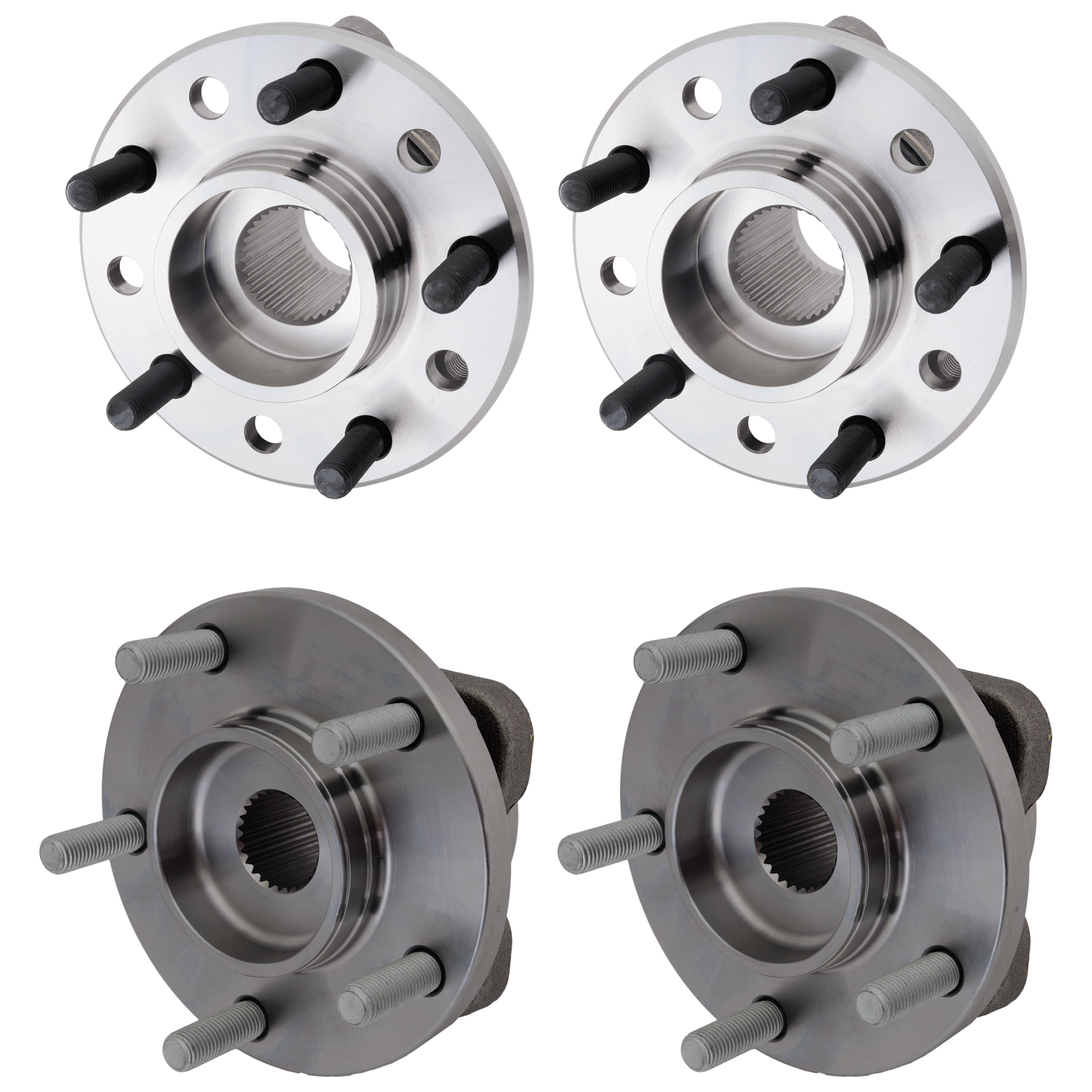 AM PROWLER 01-02 PROWLER 97-01 FRONT AND REAR HUB ASSEMBLY RH AND LH SKU SET J513123-4 C OEM 4593450AA 4641517