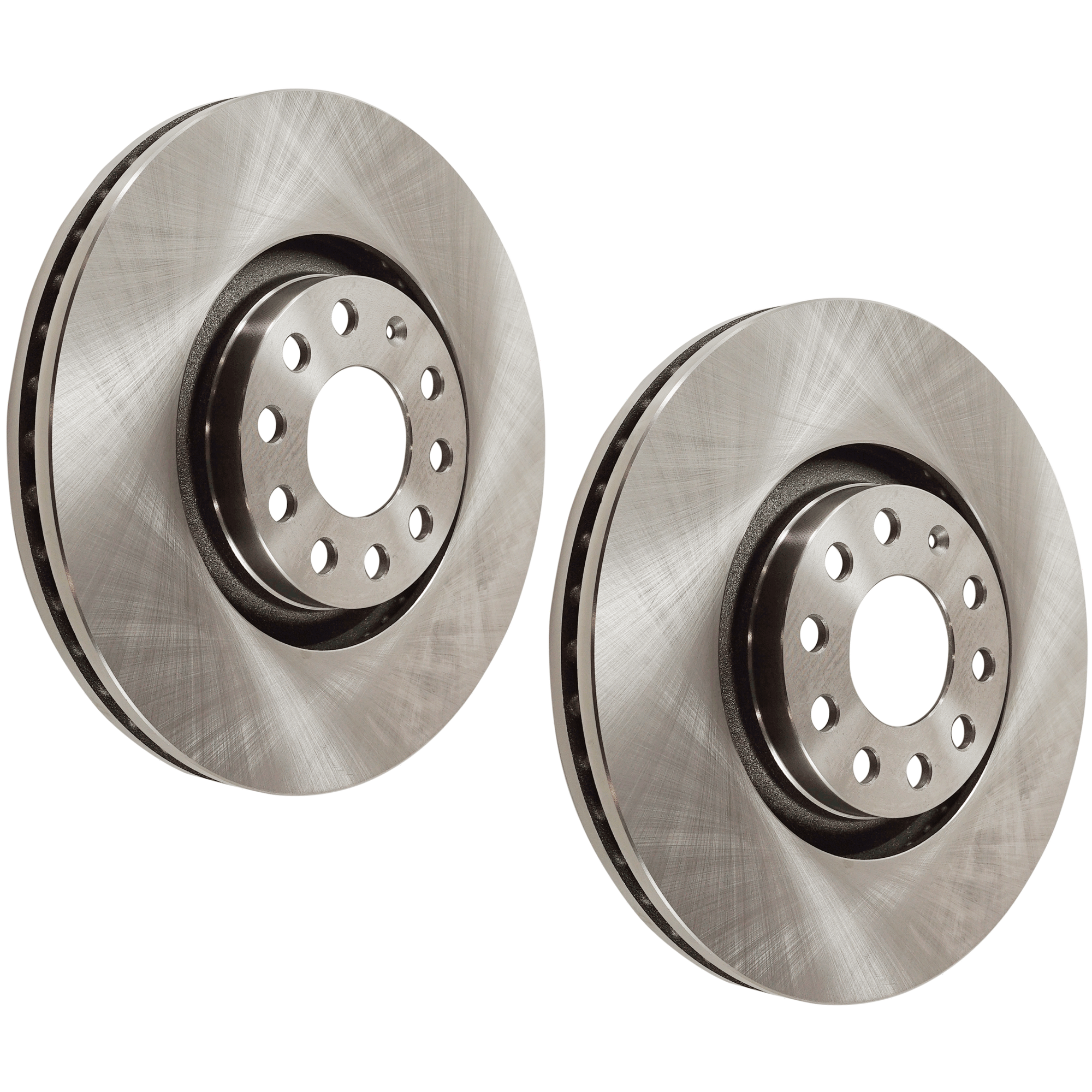 AM A4 A4 QUATTRO 05-09 FRONT BRAKE DISC 2 Wheel Set SKU SET JA27110010-2 OEM 8D0615301K 8D0615301M 8E061530